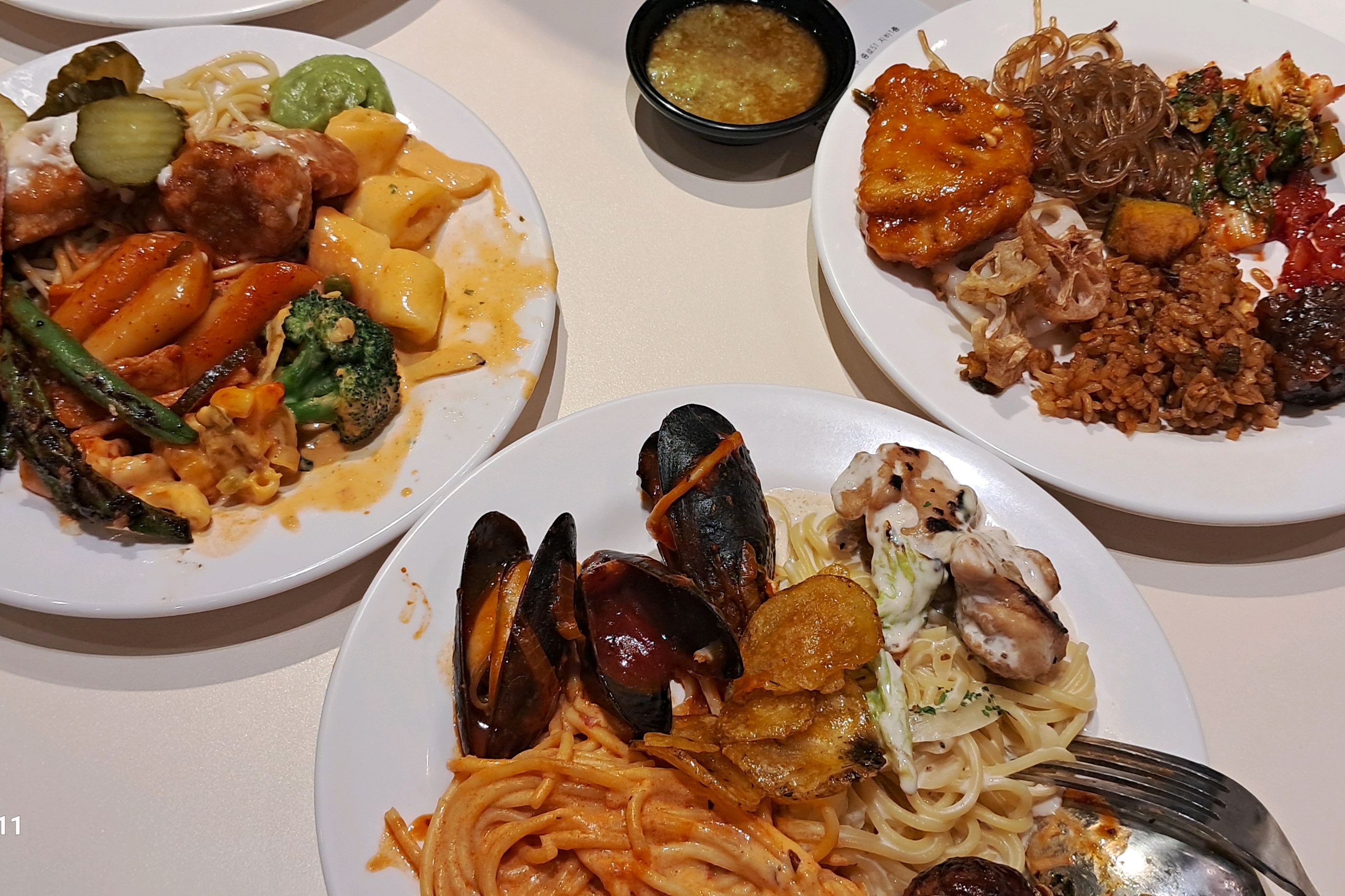 일하시는분들 마니 힘든가 봐요 - 종각역 맛집 애슐리퀸즈 종각역점