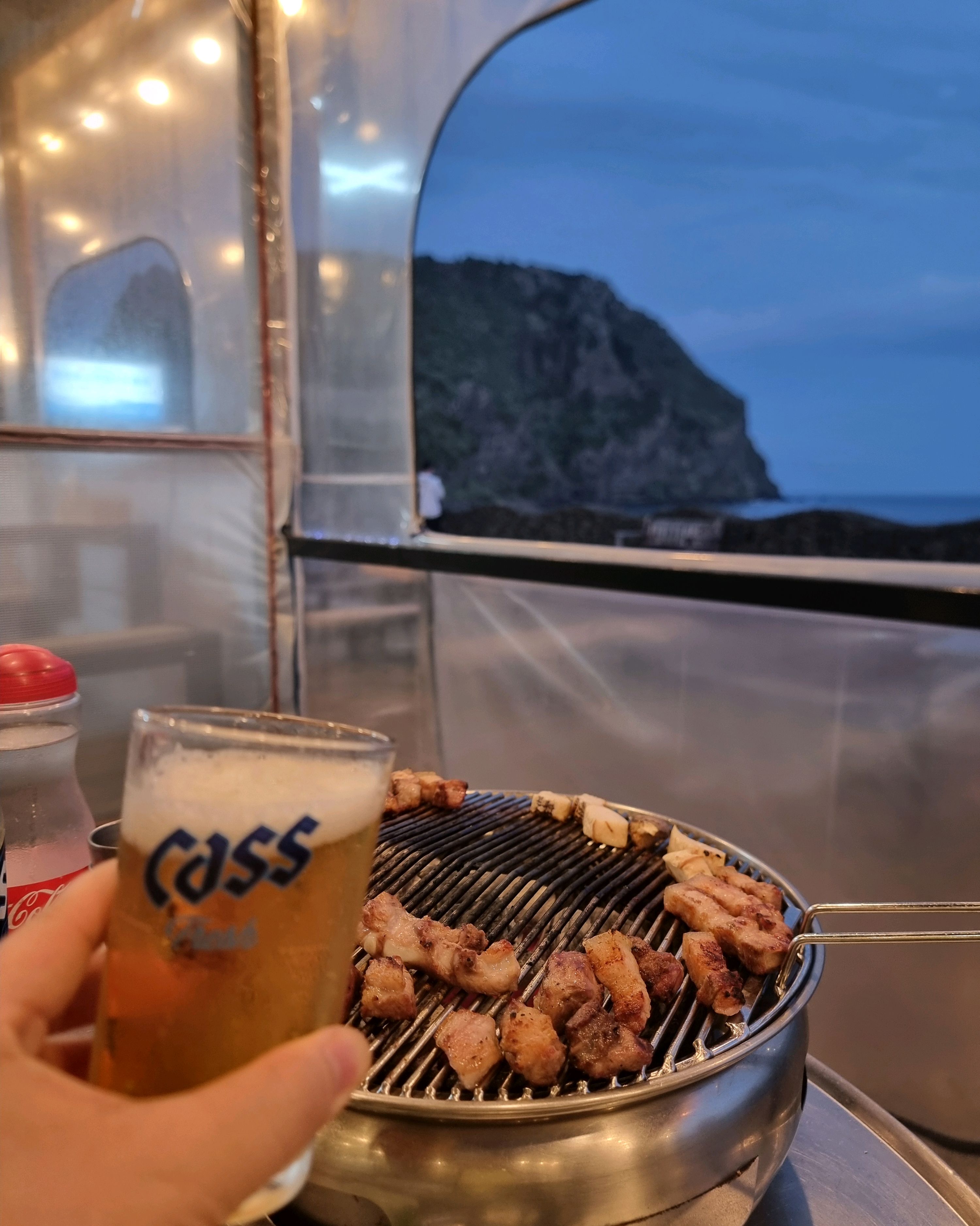 맛있는 음식 좋은뷰 좋습니다♡ - 제주 맛집 전망좋은횟집&흑돼지 성산본점