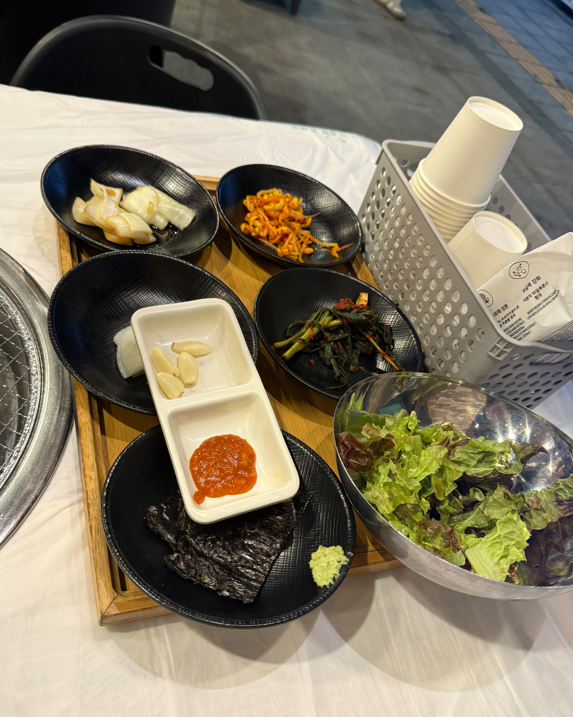직원분 추천 받아서 2인으로 시켰는데 딱맞네요 한우 꽃살만큼 맛있어서 놀랐어요😀 - 불당동 맛집 찐배네꽃갈비 천안불당점
