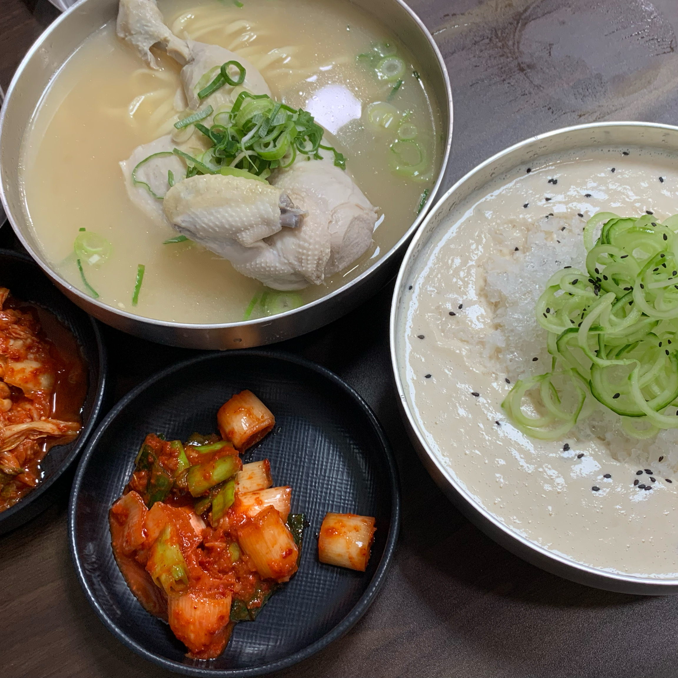 콩국수 진짜 너무너무너무너무너무 맛있어요ㅠㅠ - 불당동 맛집 한결가치칼국수 본점