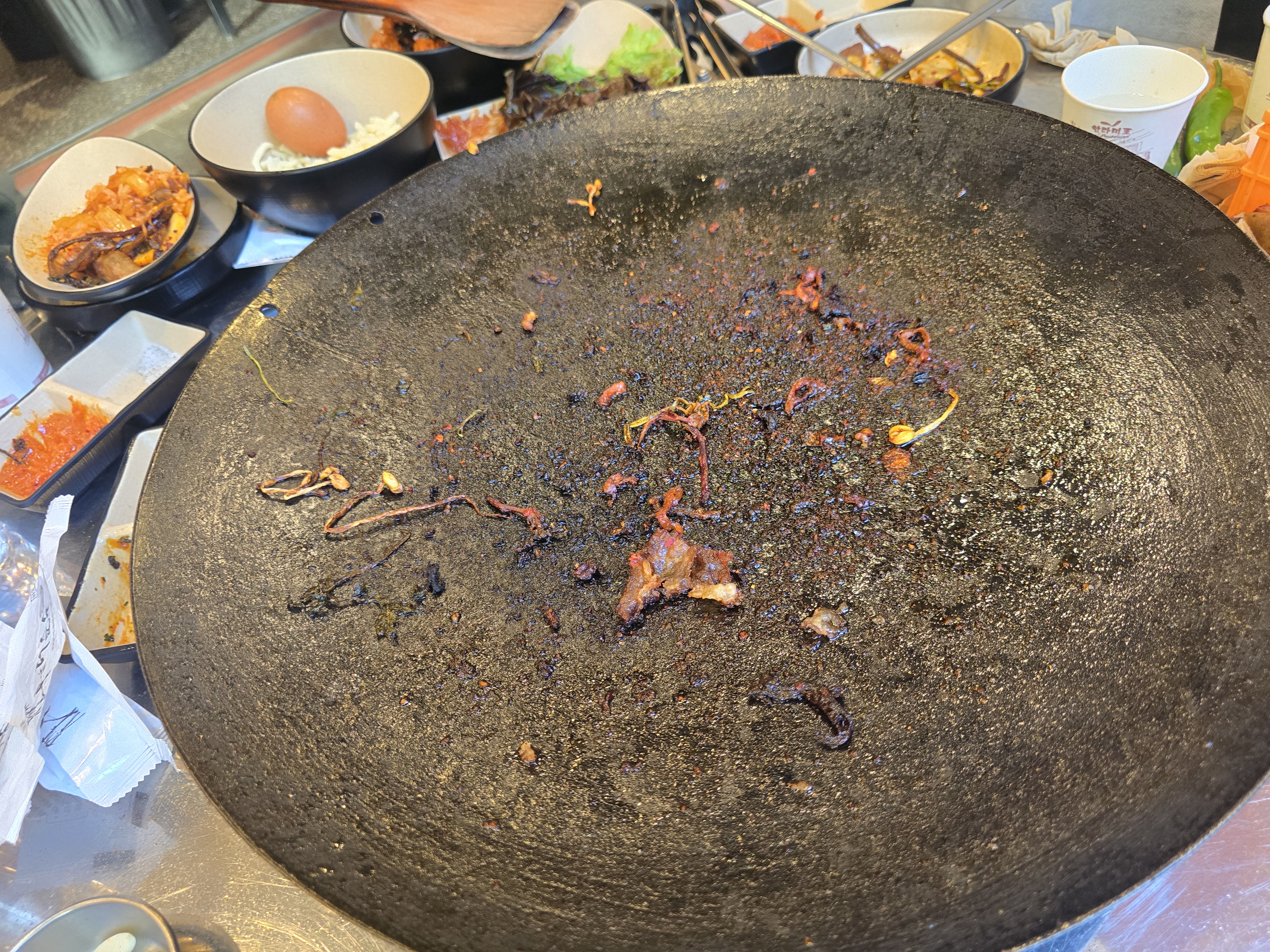 진짜 가본 삼겹살집 중에 서비스 최악이였습니다. - 안양 맛집 오복솥뚜껑 범계점
