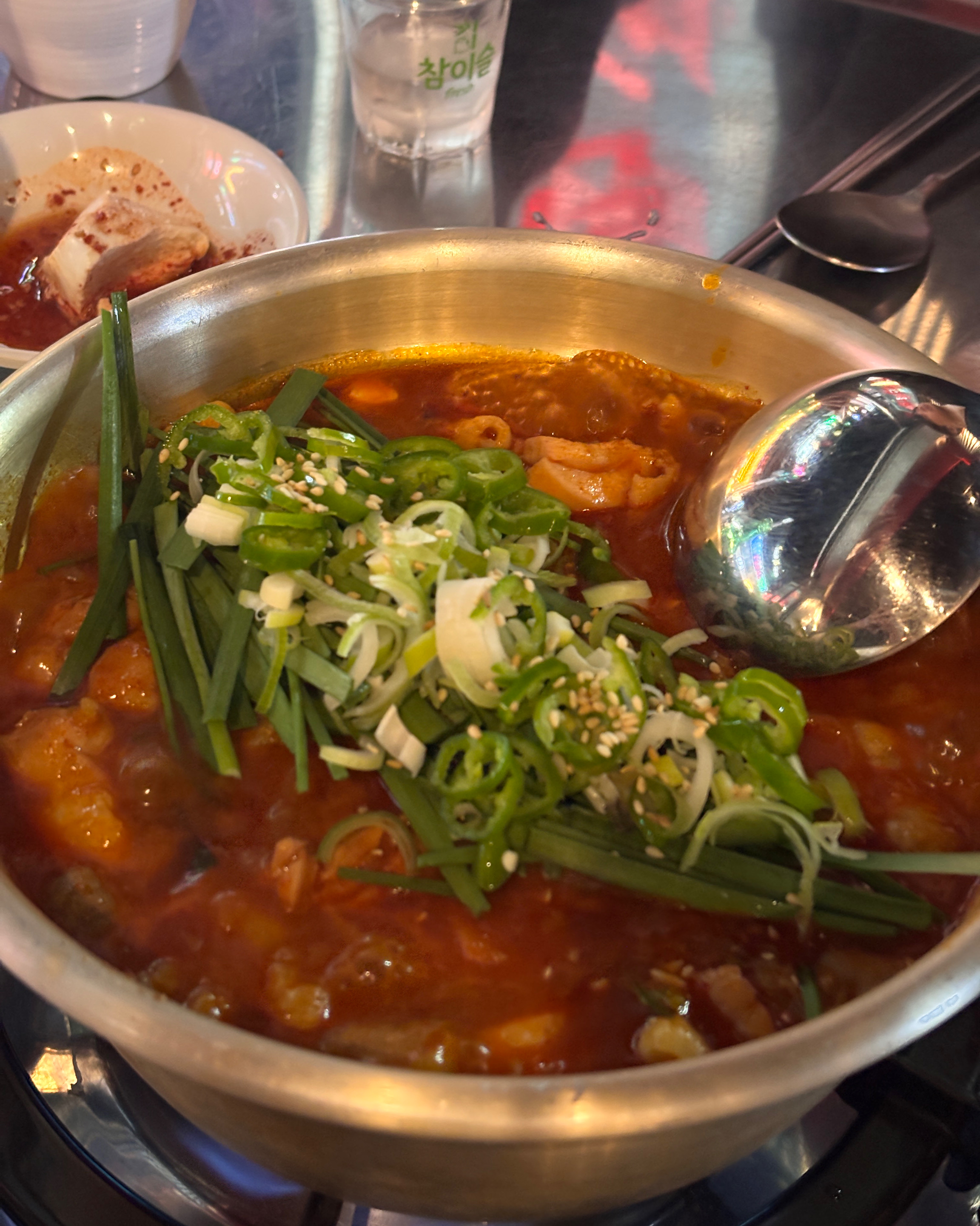 일단 소주가 살얼음 소주 - 안양 맛집 한사발포차 범계점