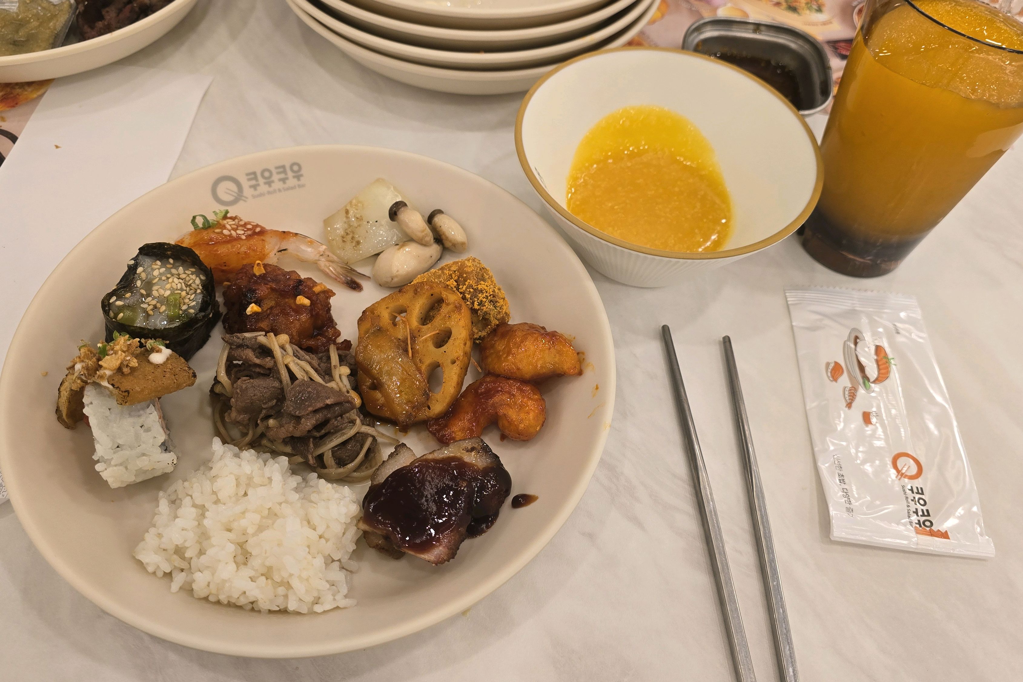 안산 맛집 쿠우쿠우 골드 안산점 내돈내산 찐리뷰