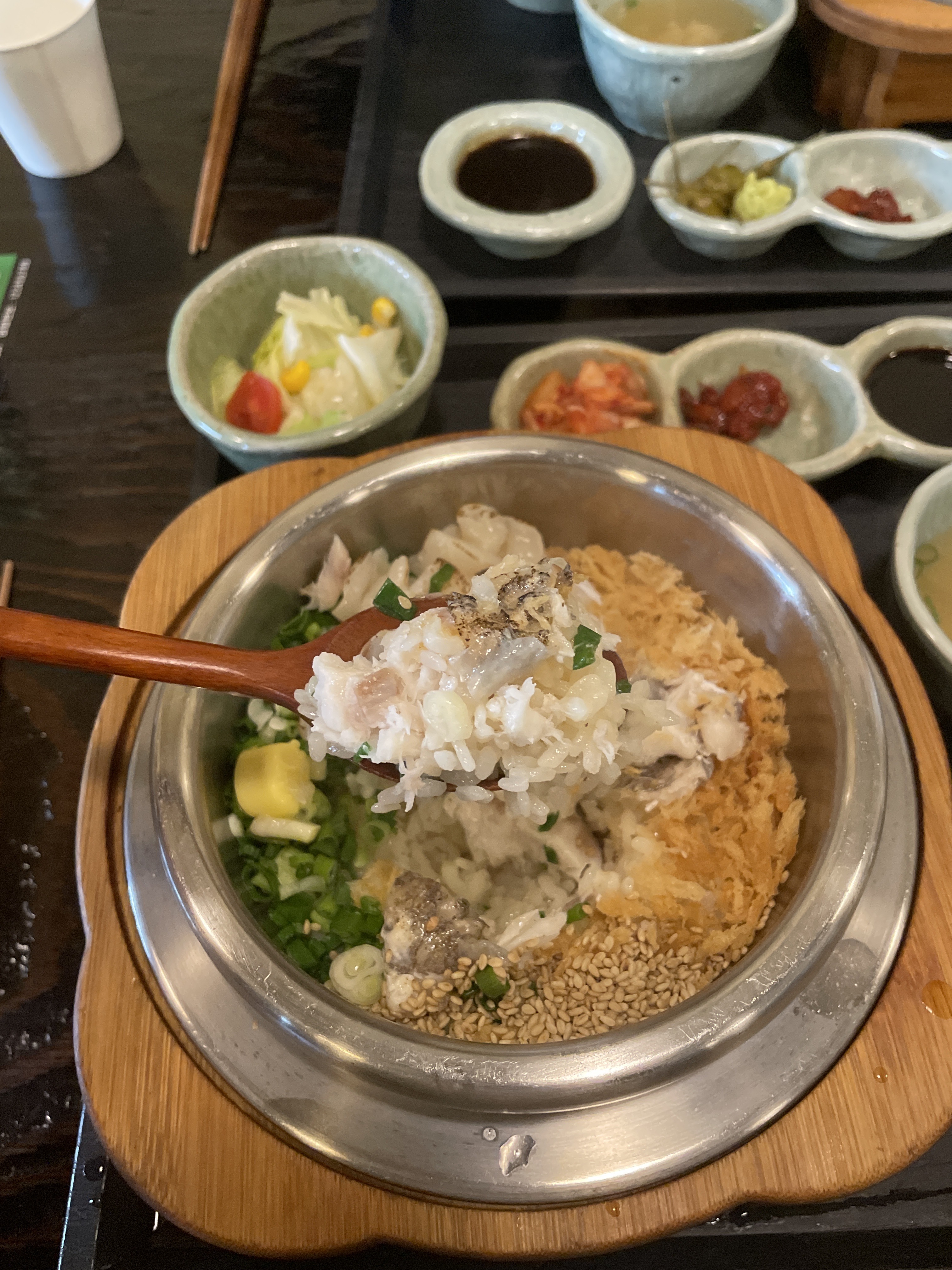 기본적으로 직원분들 친절하시고 맛있게 먹었어요 - 불당동 맛집 솔솥 천안불당점
