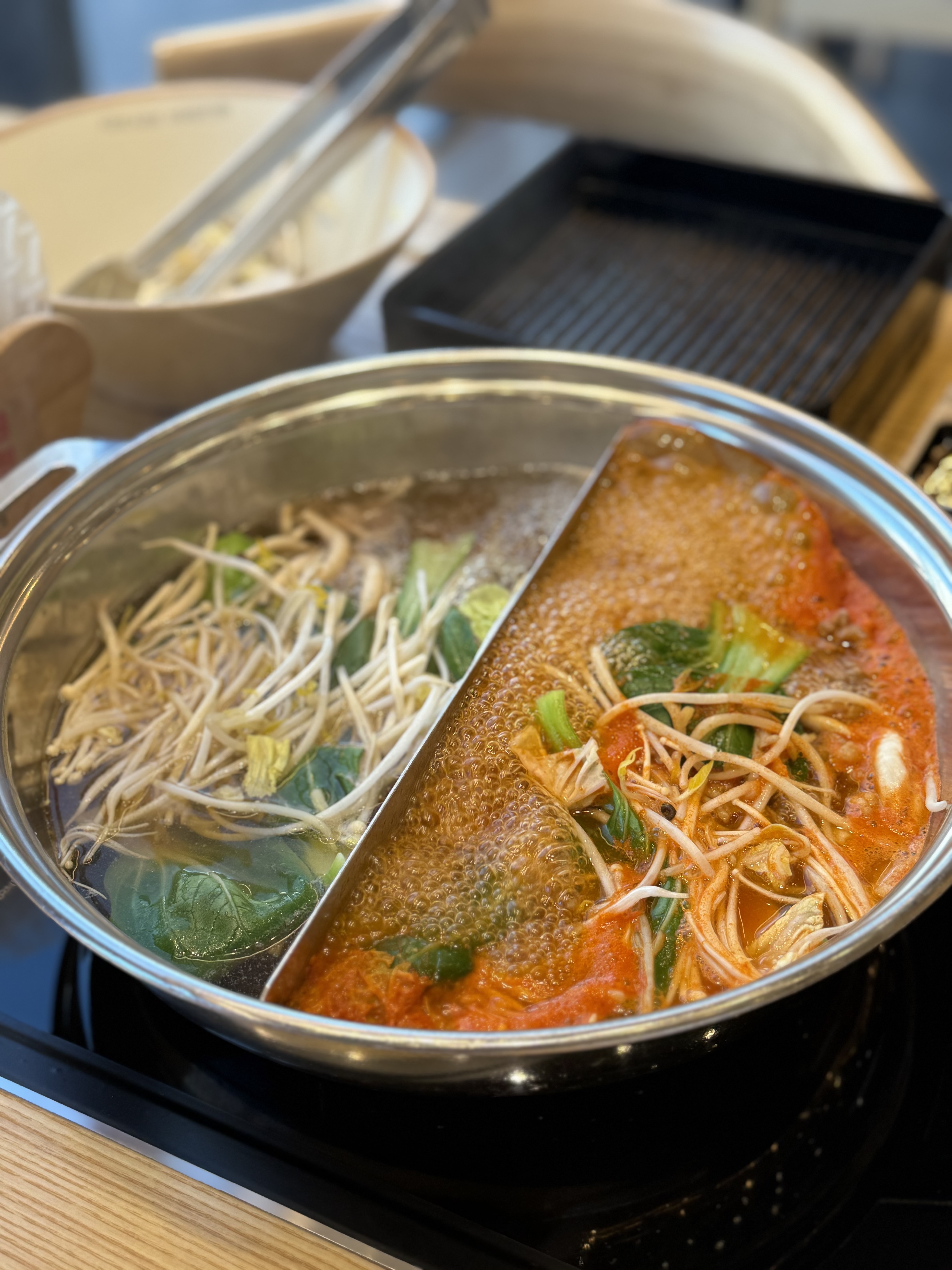 야채가 신선하고 사이드 메뉴들도 다 맛있어요 - 평택 용이동 맛집 샤브20 평택점