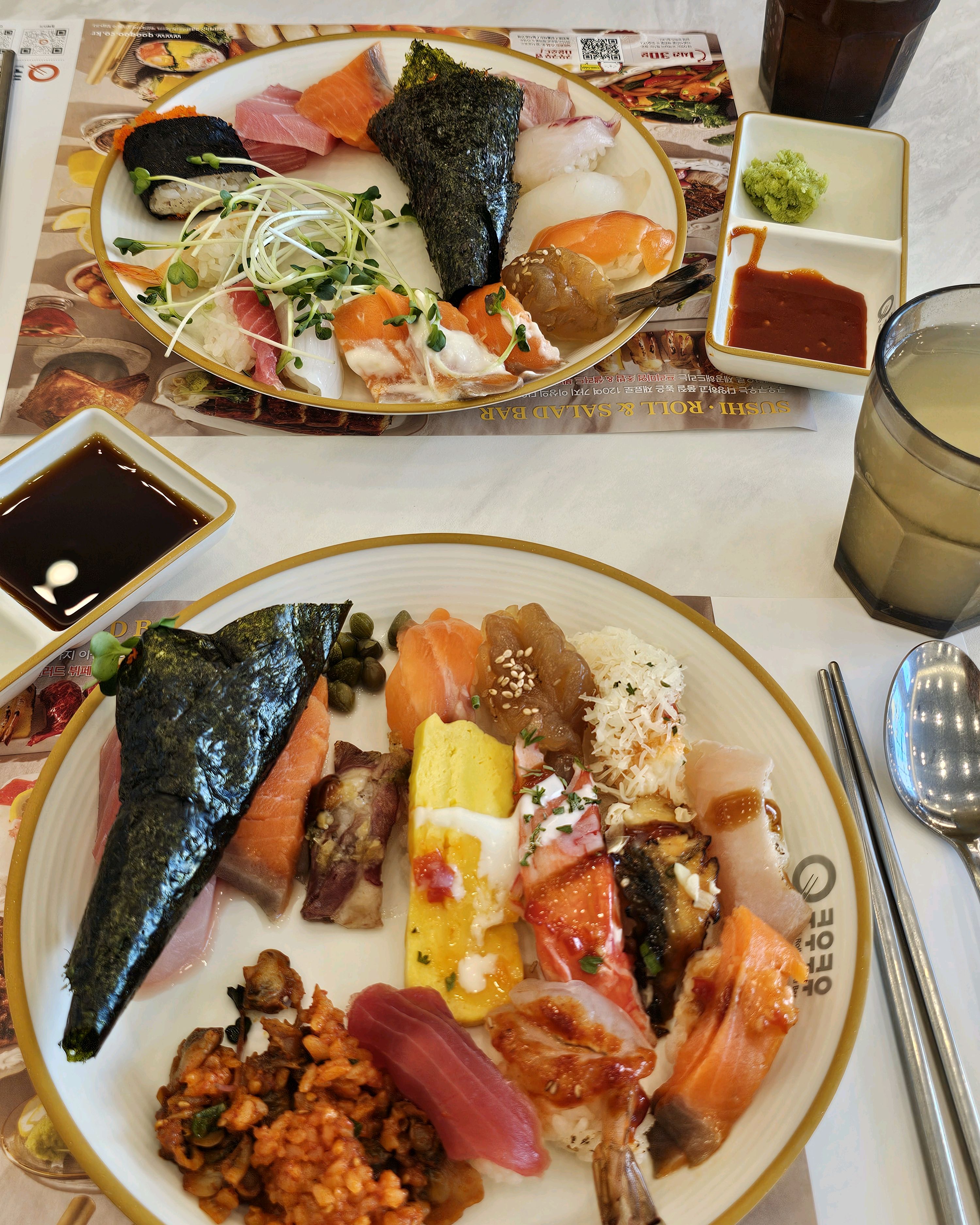 너무 맛있고 초밥 퀄리티가 좋아져서 자주 방문하고 있습니당 - 평택 고덕 맛집 추천 쿠우쿠우 평택고덕점