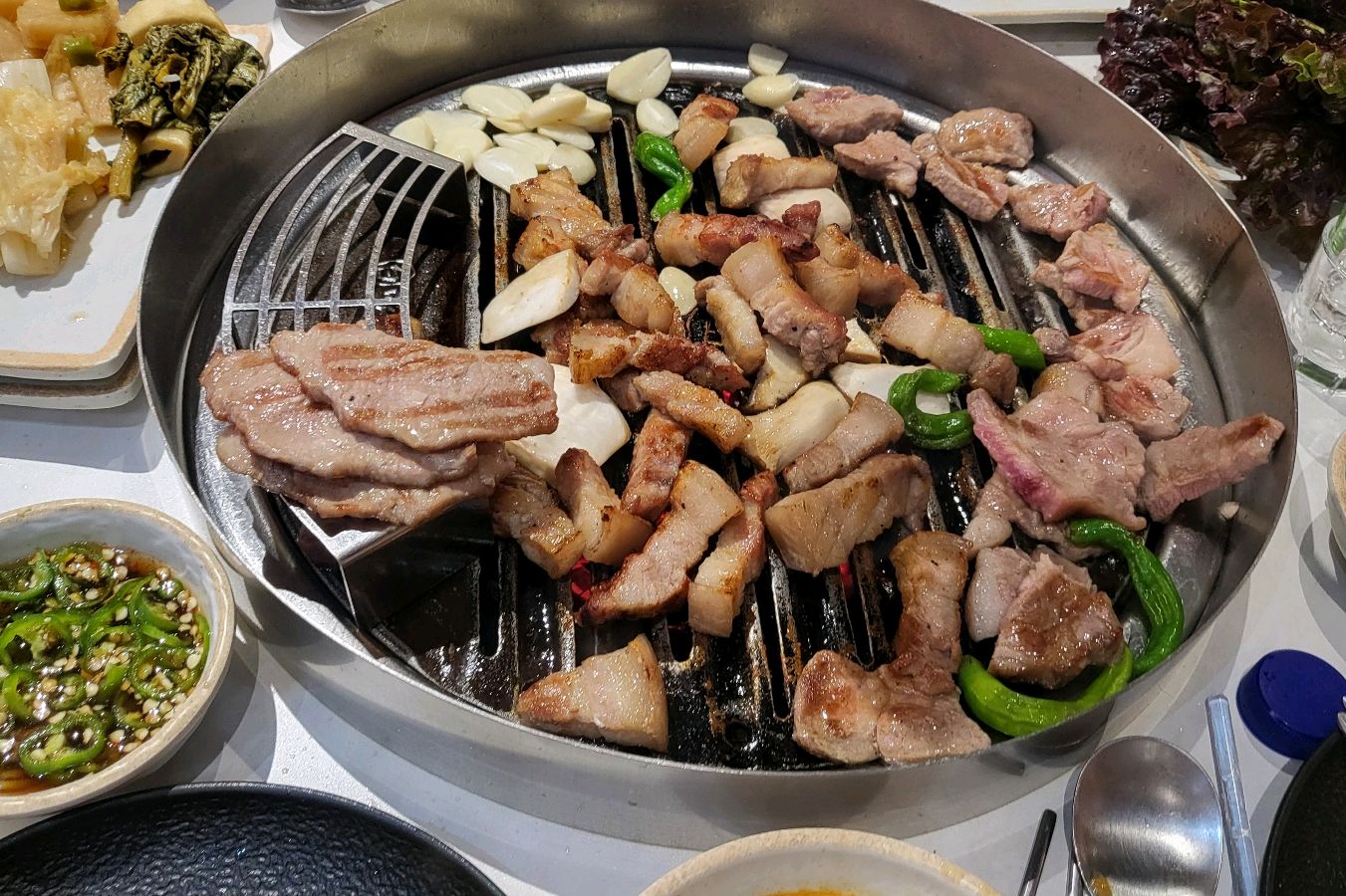 정자역 맛집 마장돈백갈비 정자역점 내돈내산 방문리뷰