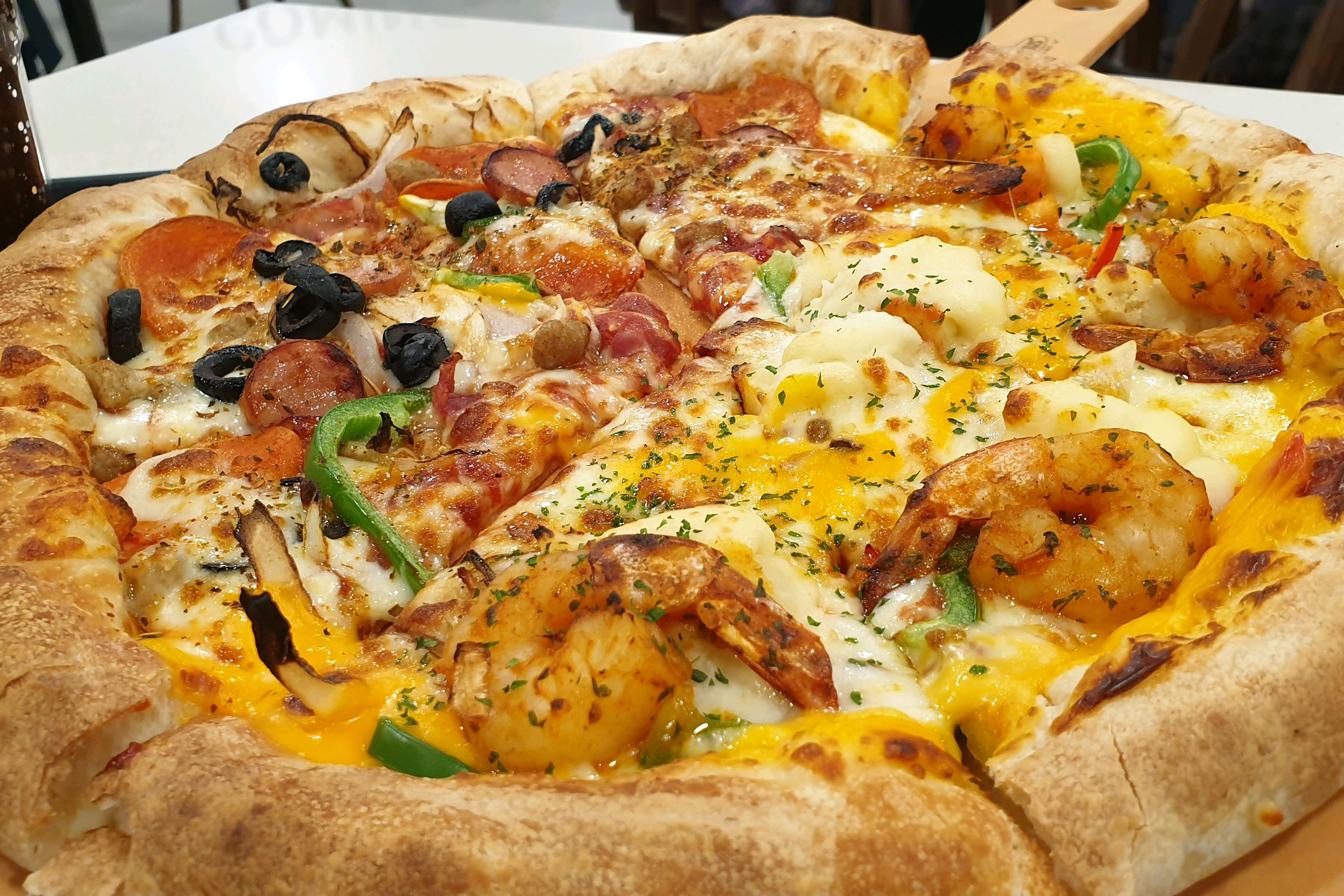 아이가 어렸을 때 자주 왔던 피자몰! - 불광역 맛집 피자몰 NC불광점