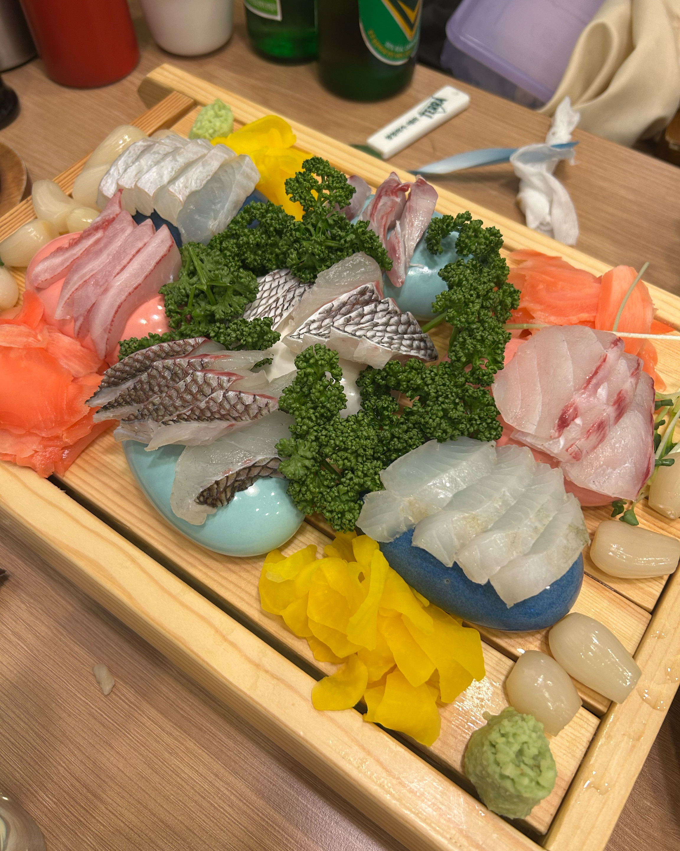 아기랑 같이 가족식사왔는데 - 평택 고덕 맛집 물고기자리 평택고덕점