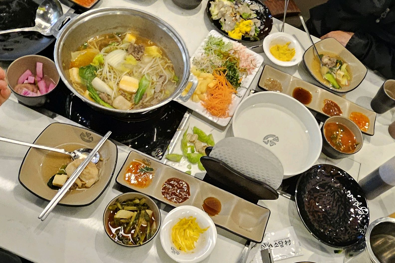 소담촌 점심시간 웨이팅 있었지만 - 권선동 맛집 소담촌 롯데마트 수원권선점