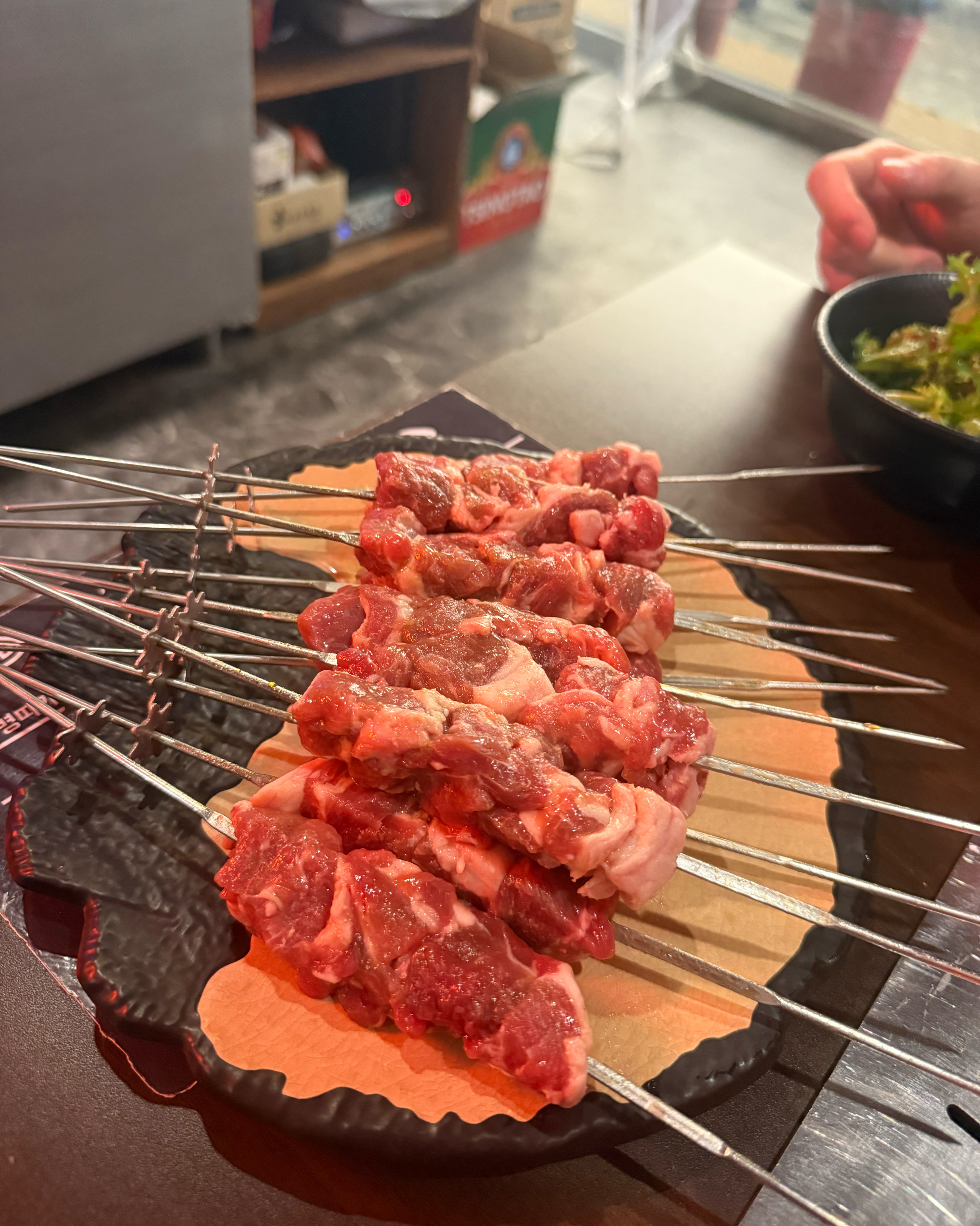 제가 먹어본 양고기 탑3에 꼽힘니다.. 진짜 맛있아요ㅠ 웨이팅 억울하지 않은 정도 볶음밥