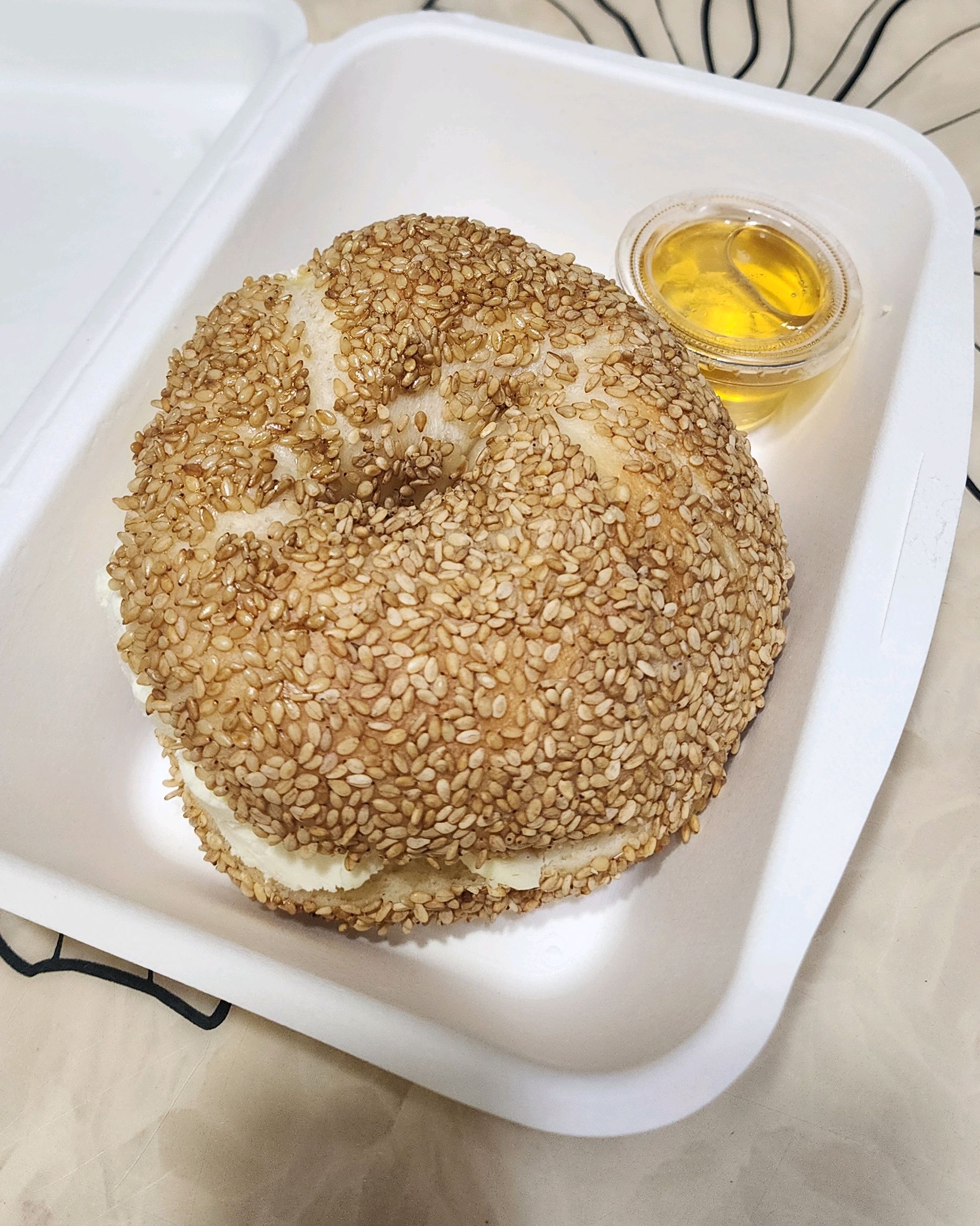 제주에서 처음 먹어본 후 - 도산 맛집 런던베이글뮤지엄 도산점
