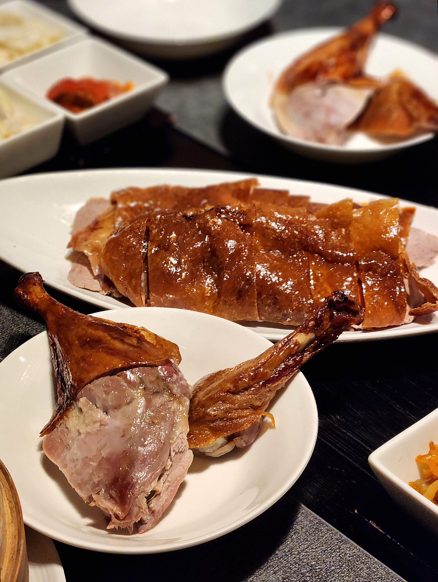 역시 믿고 먹는 북경오리맛집이죠. 루위 분위기도 고급스럽고 서비스도 친절해서 가족모임때 자