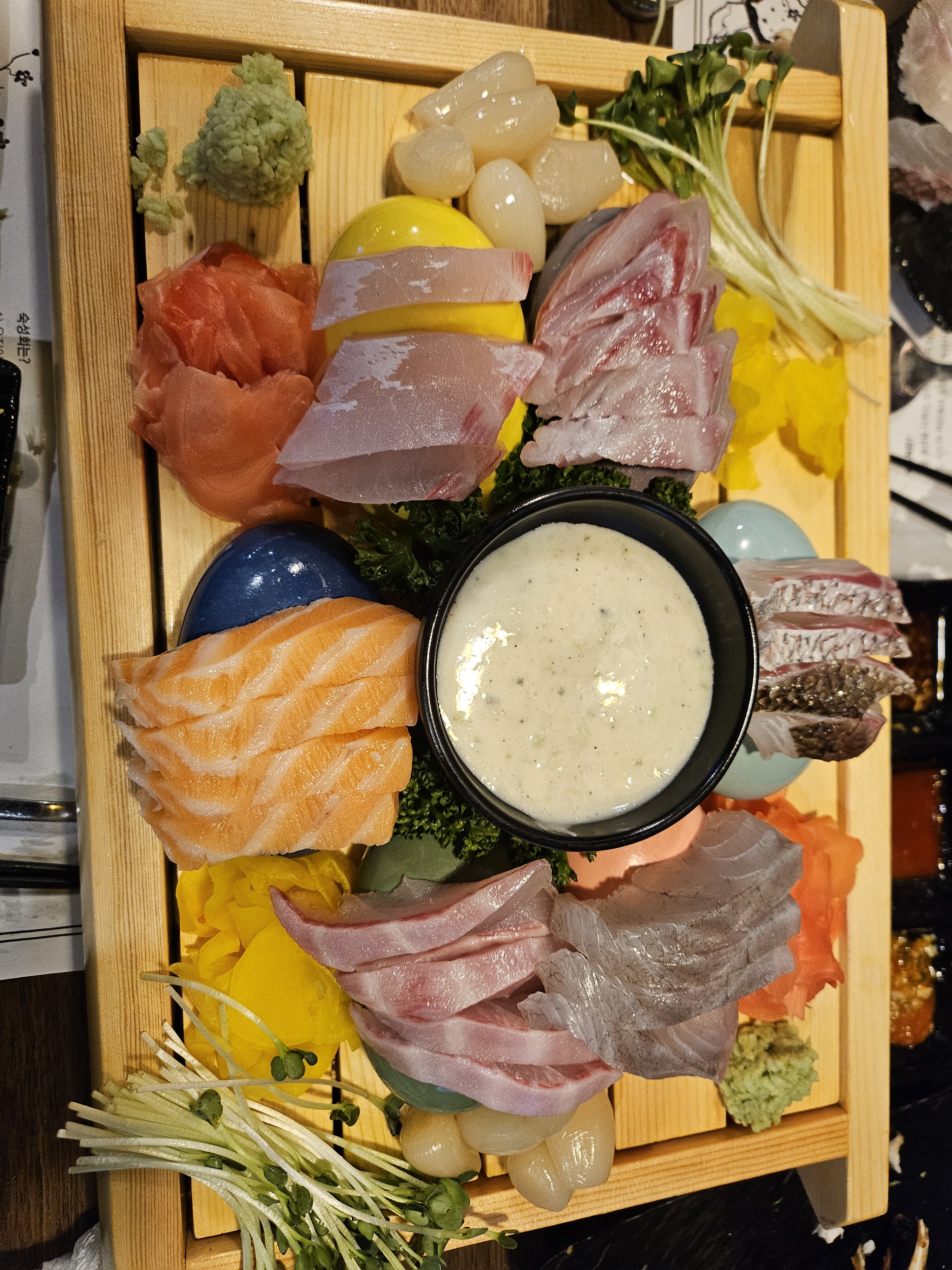 대박 맛있음 리필하면 다른 어류가 나와서 다양한 회를 맛볼 수있어요 - 구로디지털단지 맛집 물고기자리 구로디지털점