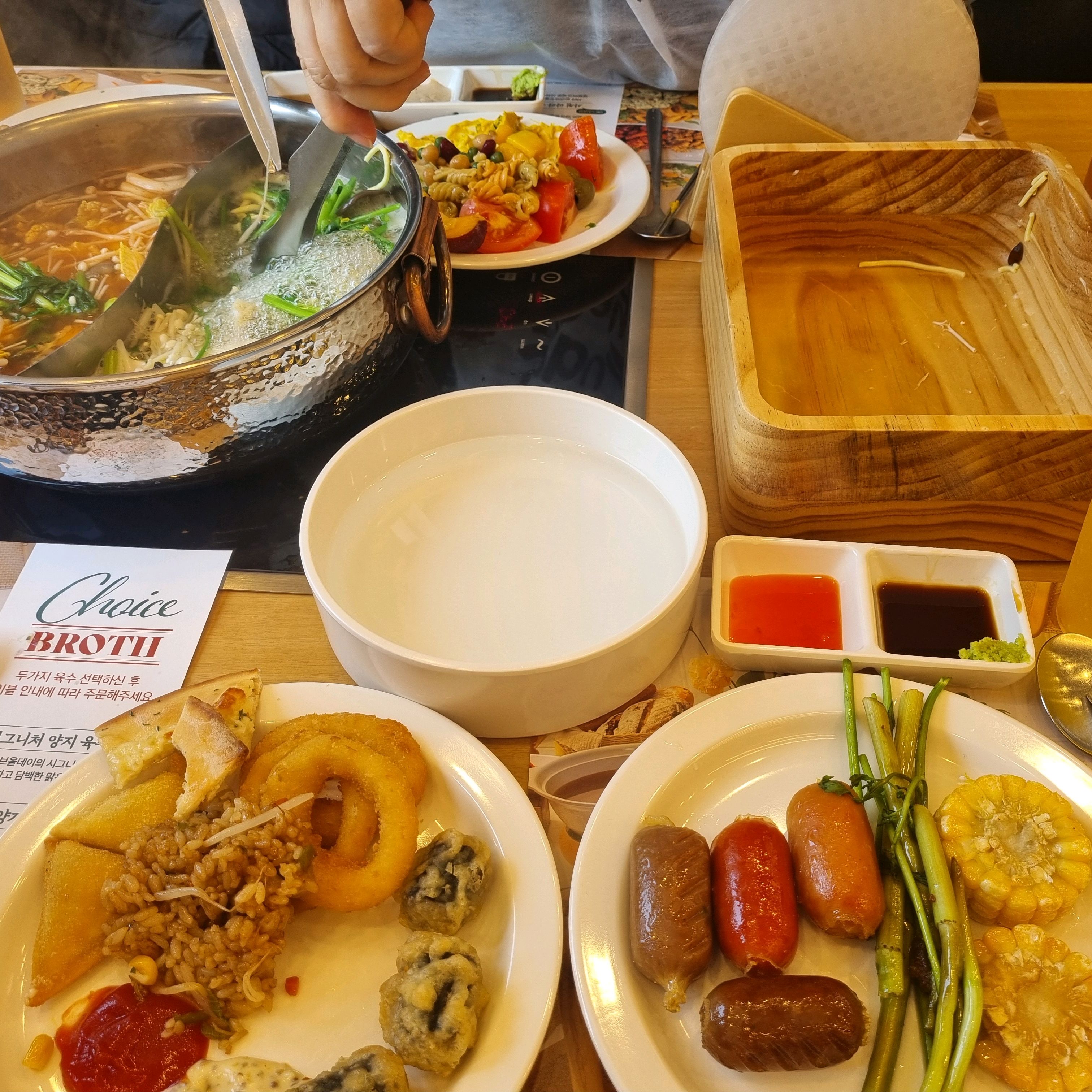샤브샤브 실컷 먹고 - 안산 고잔동 맛집 샤브올데이 안산문화광장점