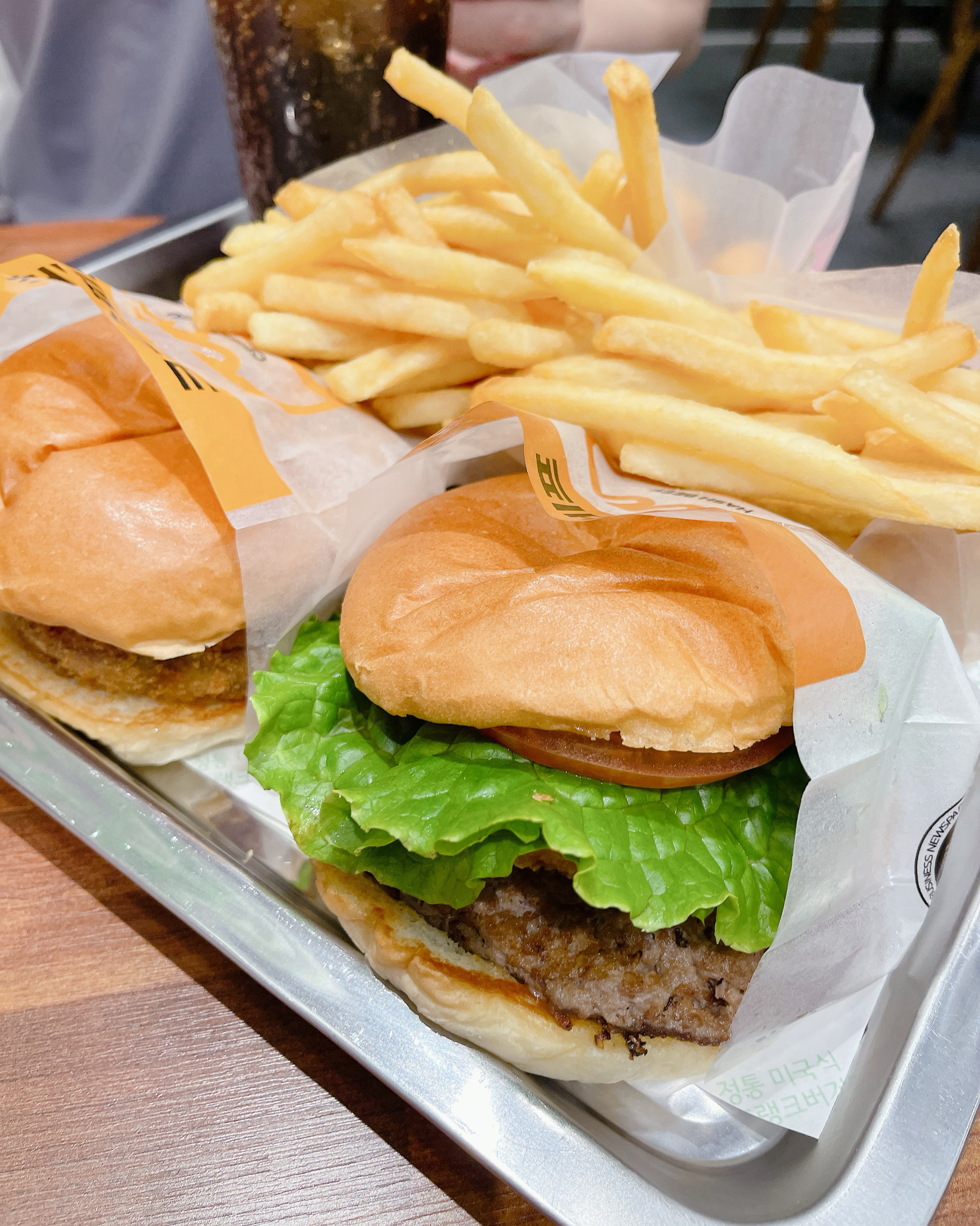 오리역 맛집 프랭크버거 분당오리역점 내돈내산 방문후기
