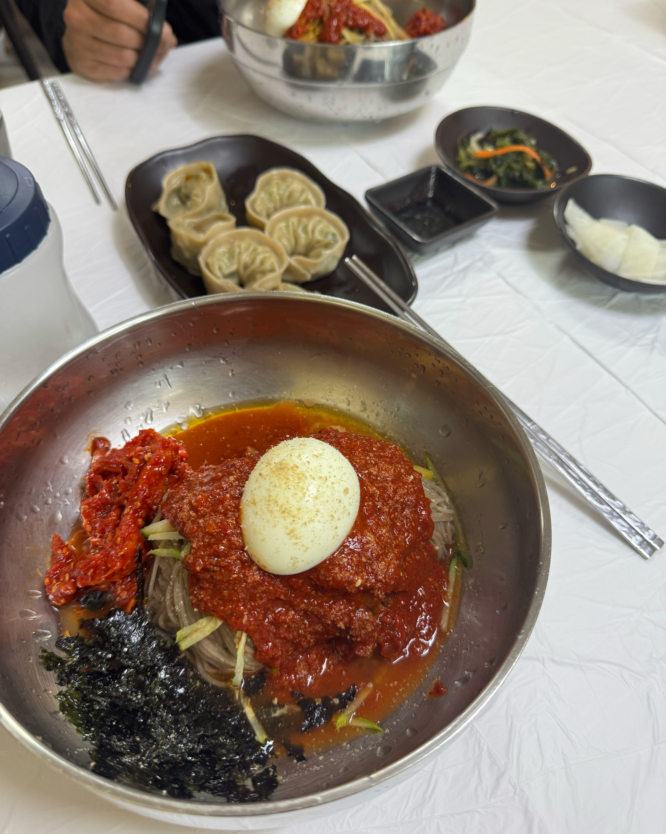 드뎌 이번엔 성공 !!! - 아바이마을 맛집 솔밭가든막국수
