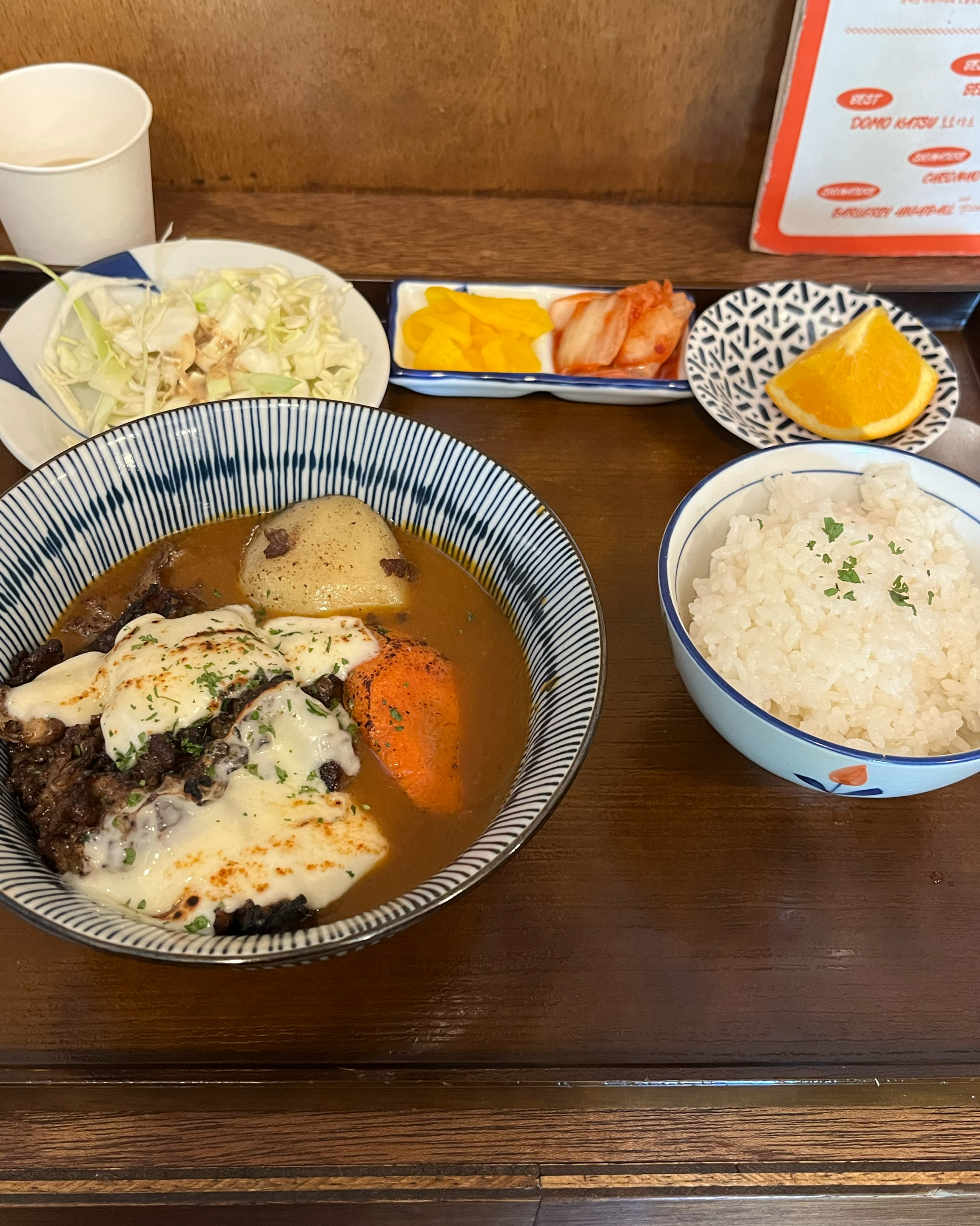 남자친구 데려왔는데 너무 맛있다고 후루룩 다먹어버렸어용☺️ - 천호동 맛집 도모카레 천호본점