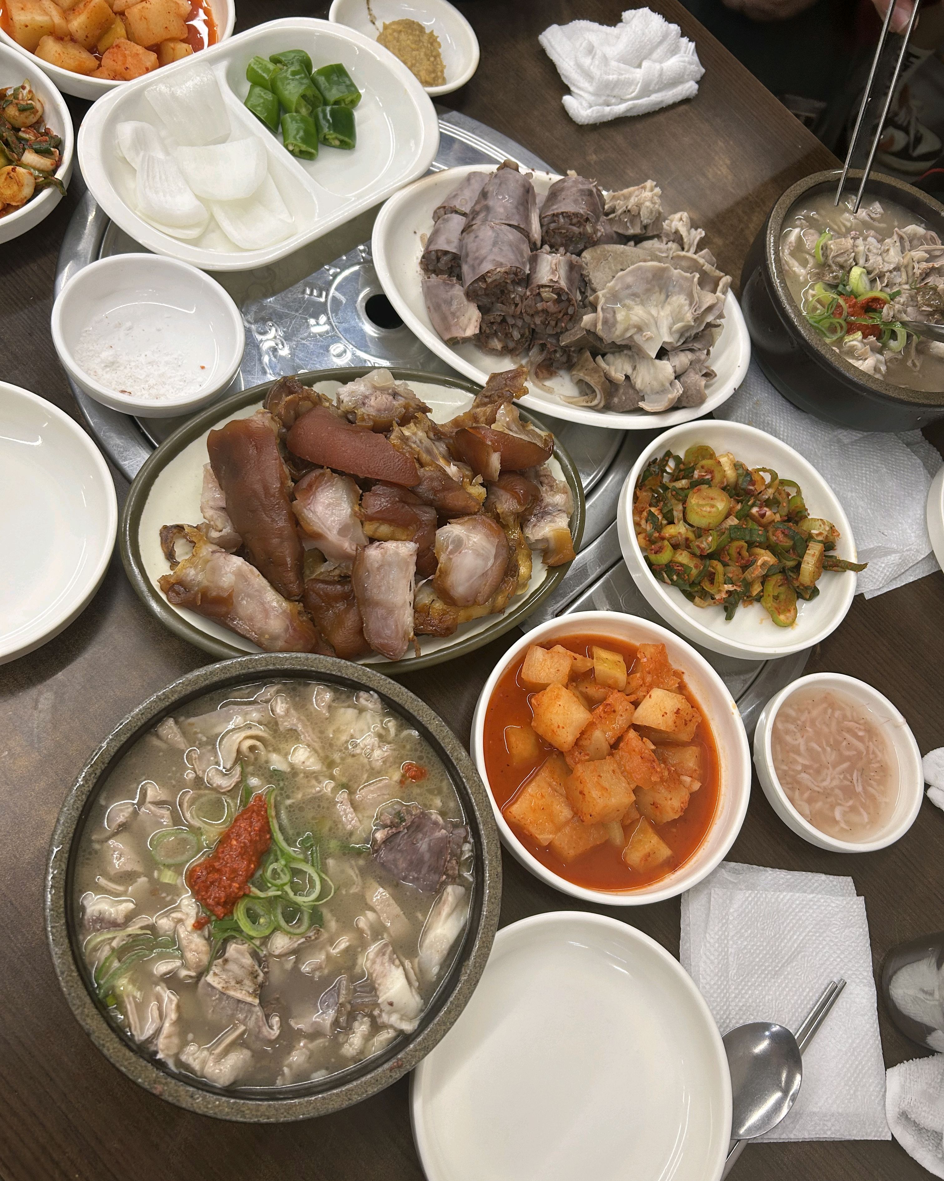 음식이 맛있어요~^^ - 대전 맛집 오문창순대국밥