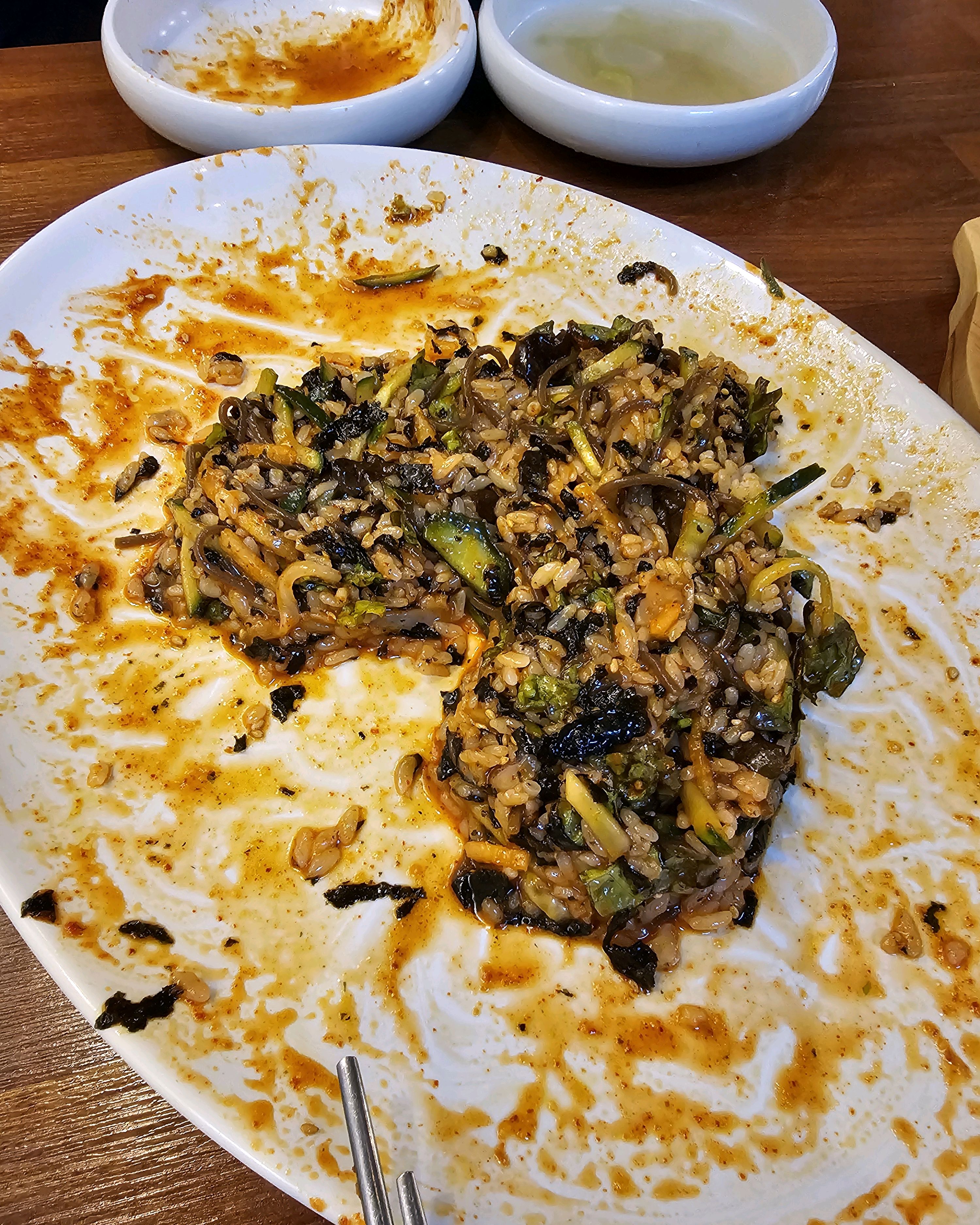한치모밀이 상큼하고 맛있어요 - 천호동 맛집 부산한치모밀