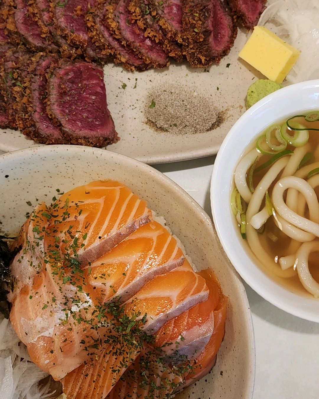 오늘도 연어덮밥과 규카츠 맛있게 먹고 갑니다! - 인천 맛집 소연옥 인천부평점