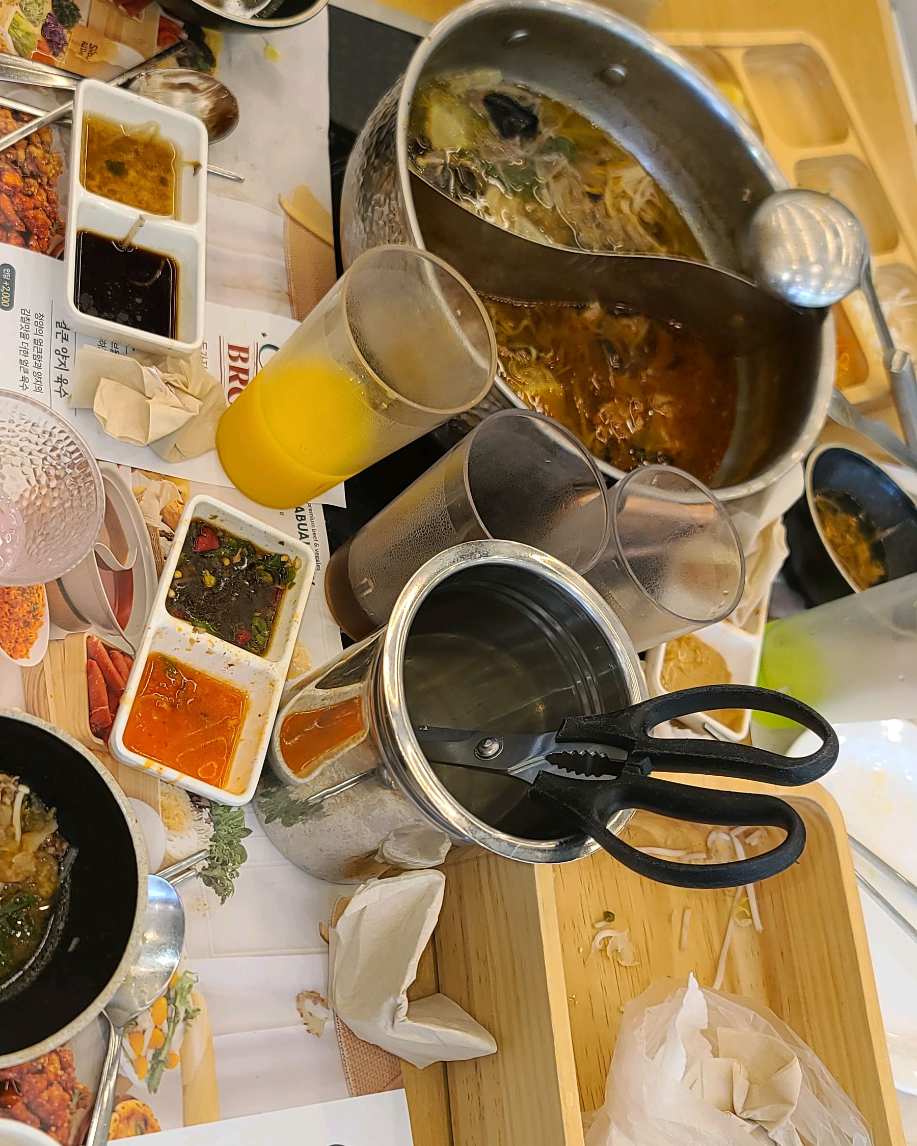 가족모두 맛있게 다 먹었어요.. 매장도 깔끔하고 재료도 신선하네요..추천해요. - 일산 화정 맛집 샤브올데이 고양화정점