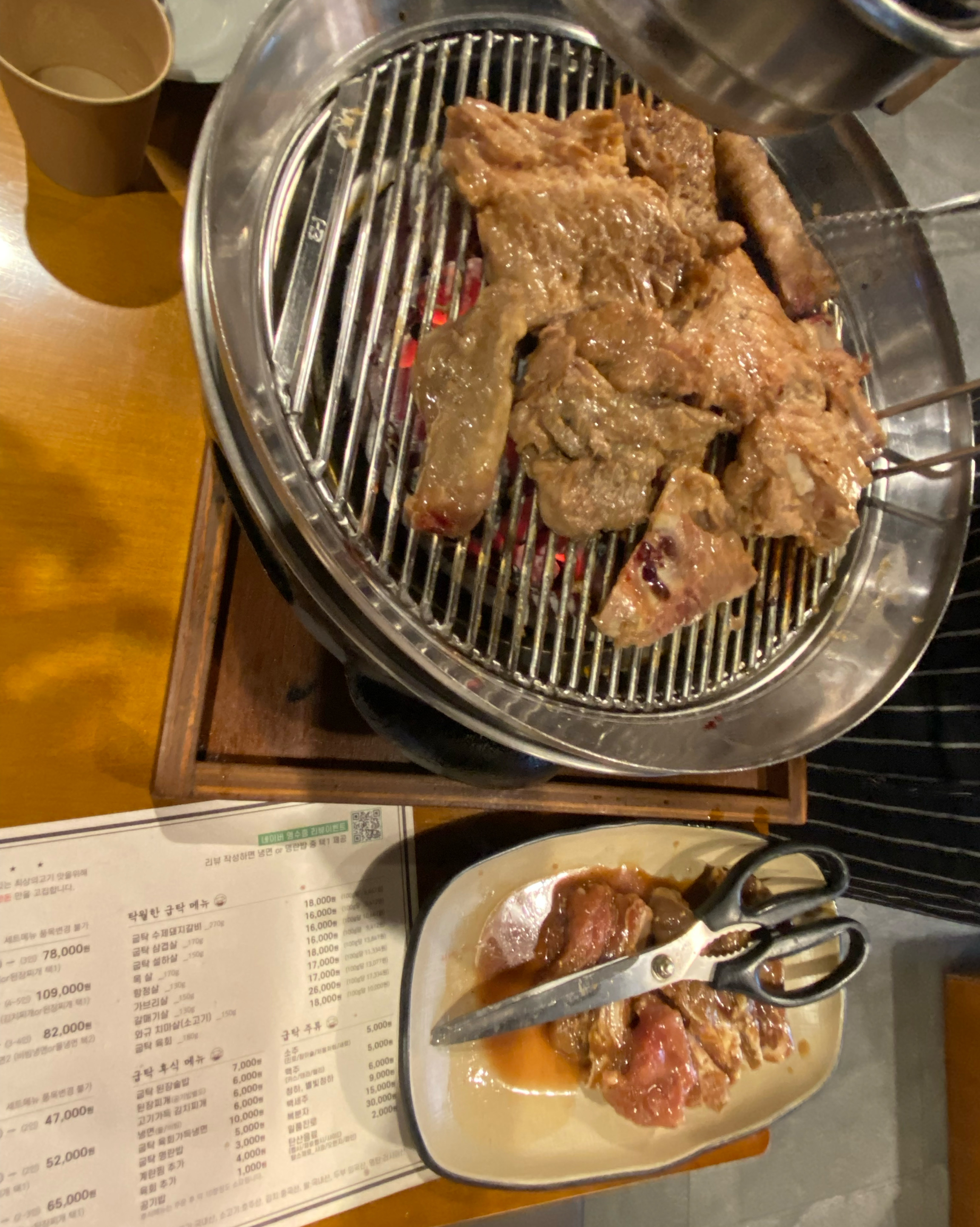 음식이 깨끗하고, 정말 신선합니다! - 아바이마을 맛집 굽탁 속초엑스포 본점