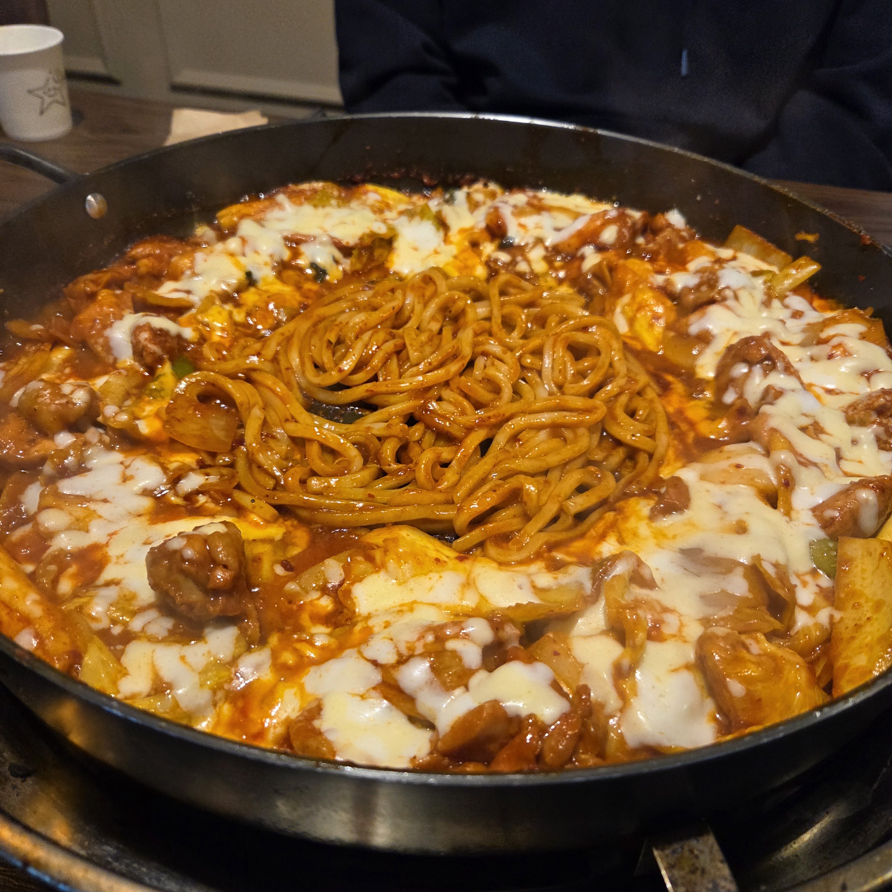 근처에서 운동하다가 배고파서 왔어요 ! - 안양 맛집 계탄언니 범계직영점