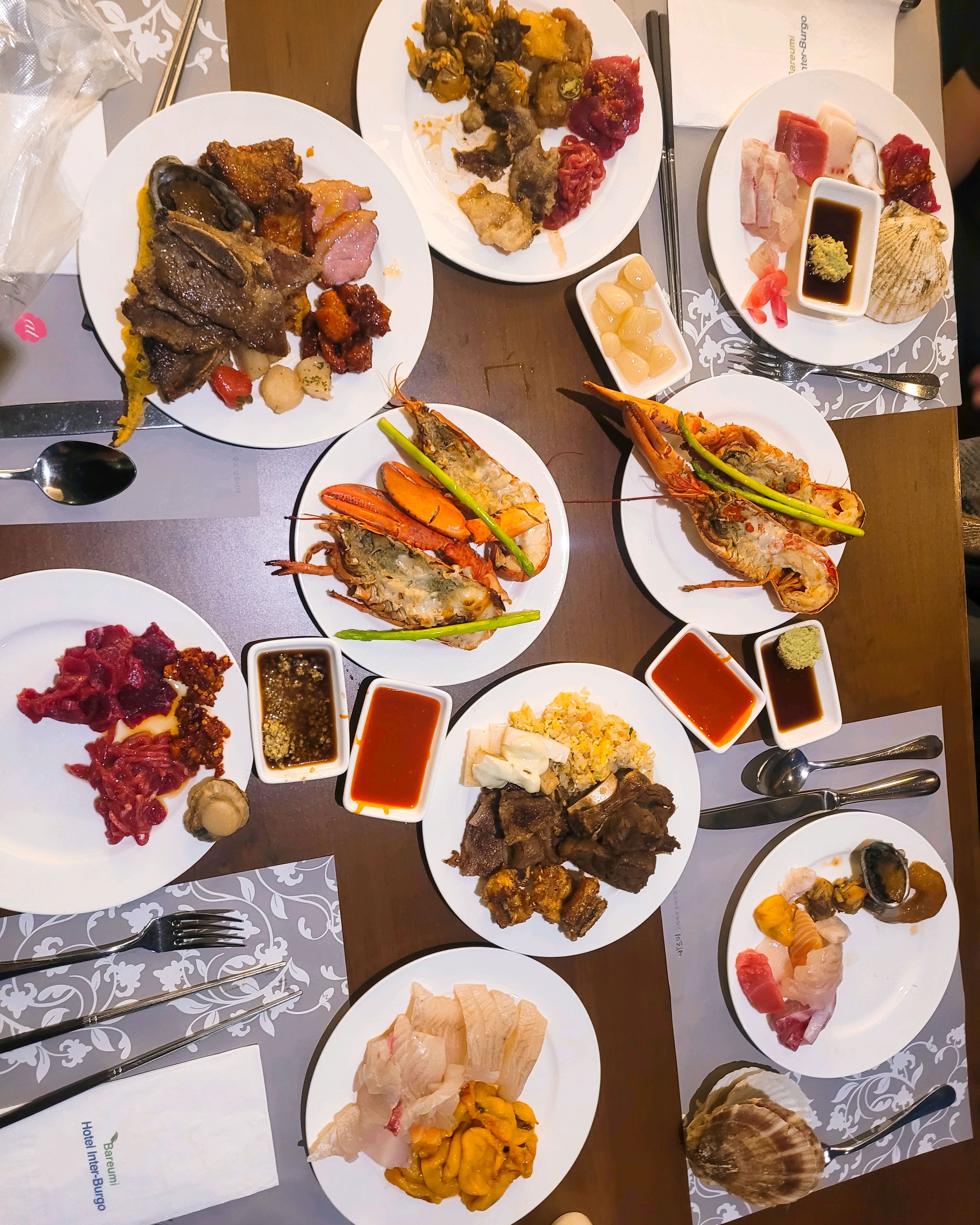 엄마생신축하파티하러갔었어욧! - 대구 맛집 더뷔페 앳 인터불고