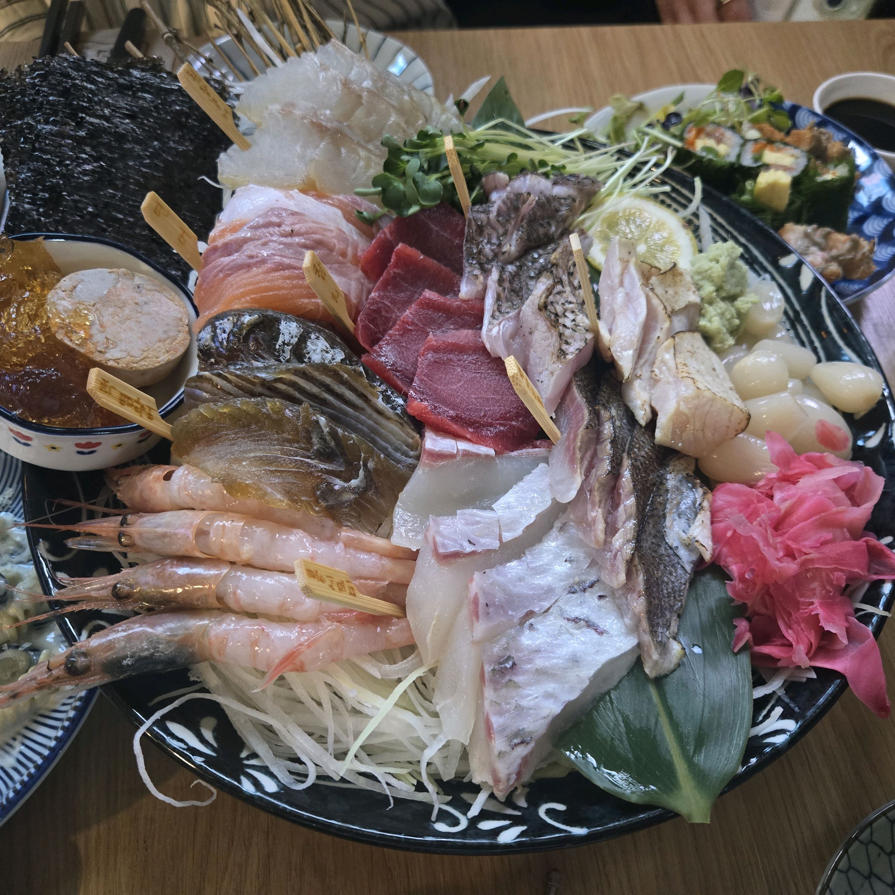 오랜만에 친구들이랑 모였어용 너무 맛나고 고급져용❣️ - 인천 맛집 숙성회 전문점 다해야