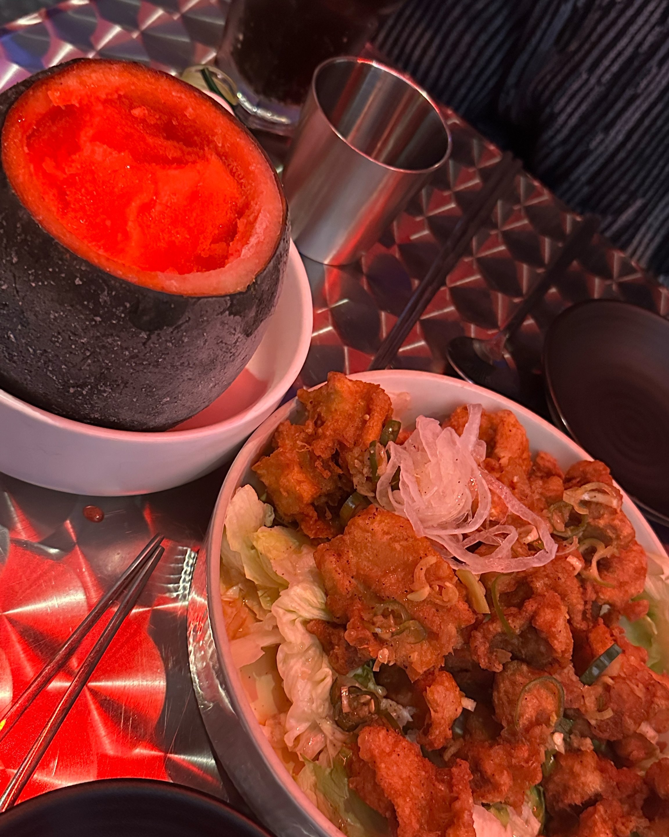 슈박샤베트 달달하고 너무 맛있어요&hellip; - 종로 맛집 뉴욕포차 종로