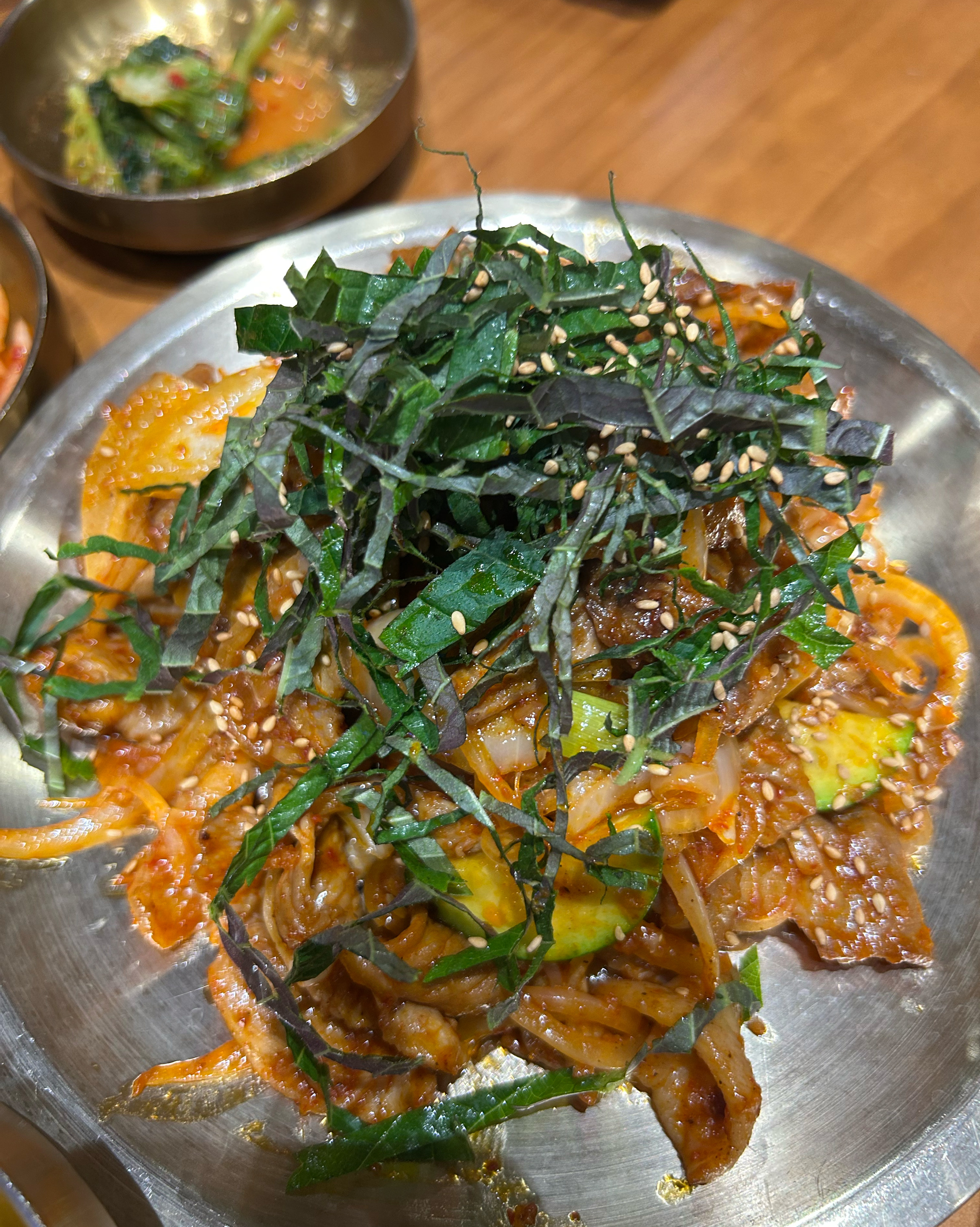 보리밥 제육 다 맛있어요🧡 - 인천 맛집 봉이밥 송도점