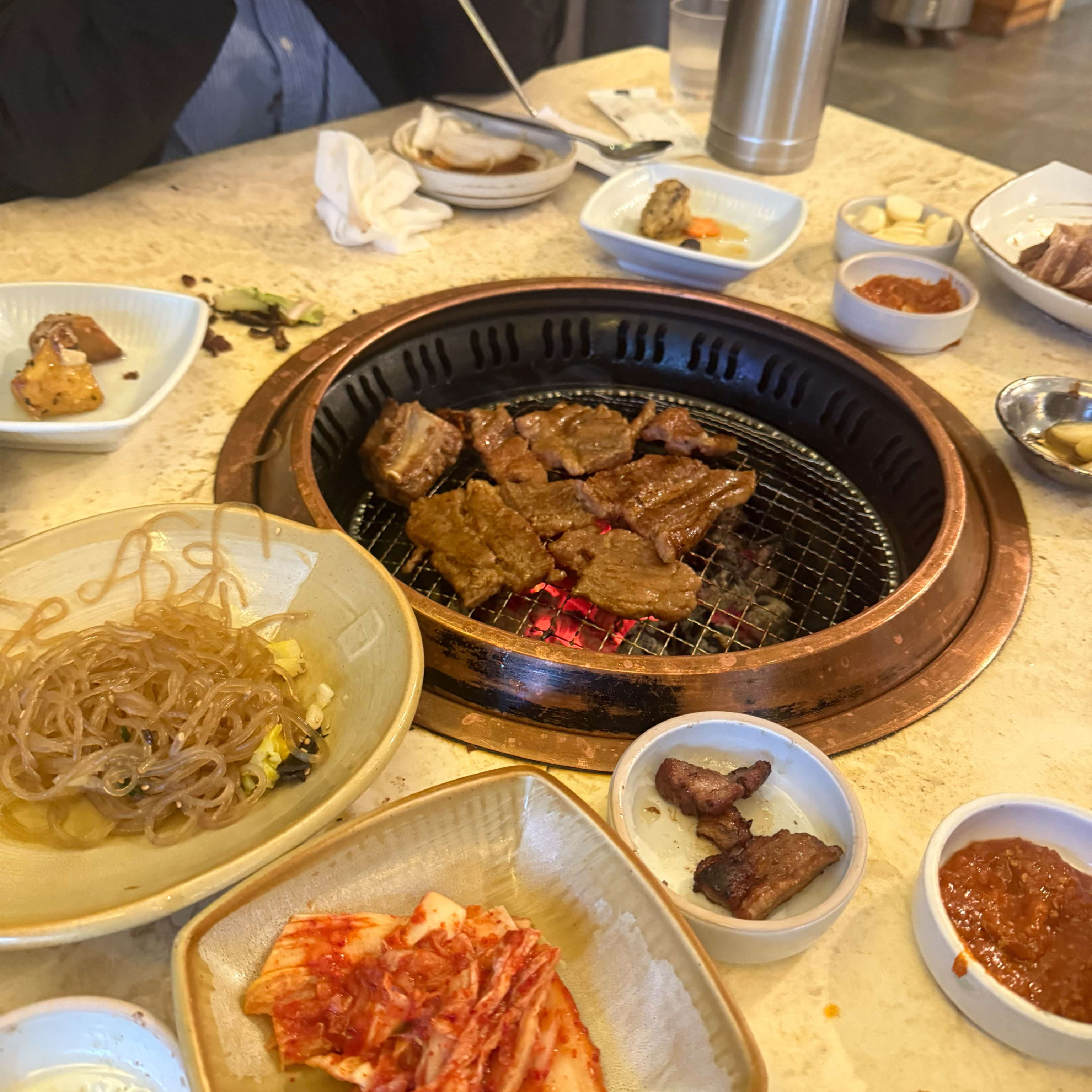 고기너무 맛있어요!! 고급스럽고 단체 회식하기에 좋아요!! - 대전 맛집 사리원면옥 둔산본점