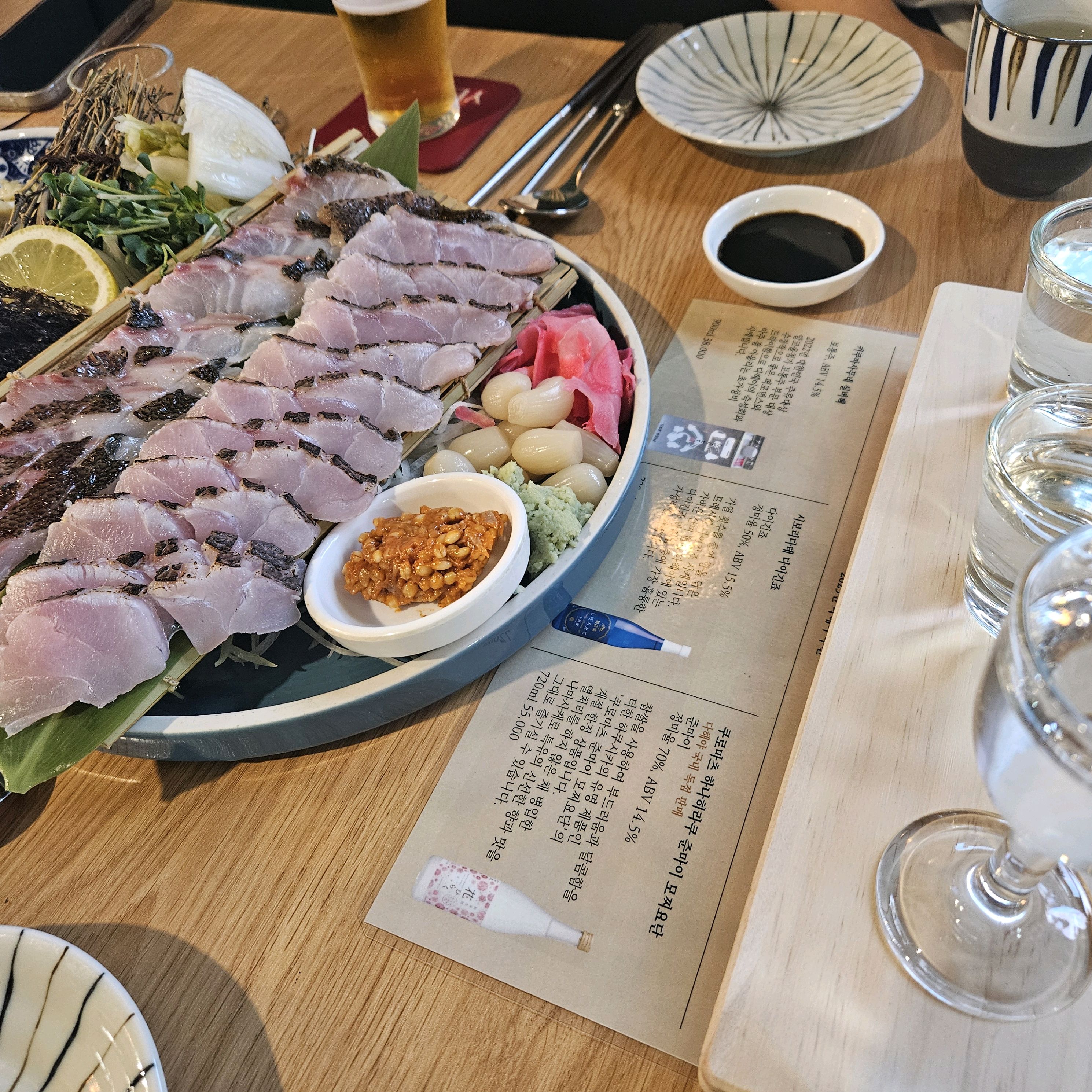 진짜 맛있게 먹고갑니다!! - 인천 맛집 숙성회 전문점 다해야