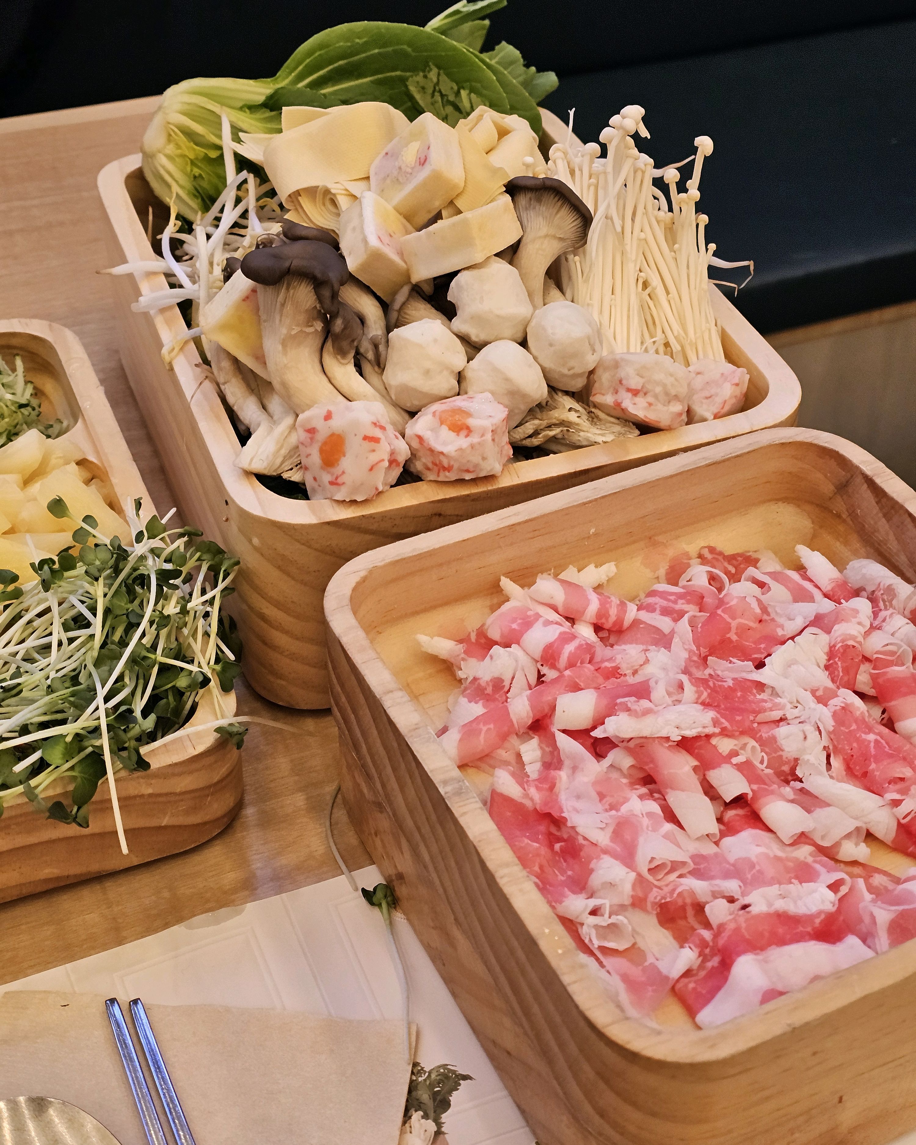 맛있었습니다 1시간 40분 꽉꽉 채워서 먹고 나왔습니다! - 안양동 맛집 샤브올데이 안양삼덕공원점