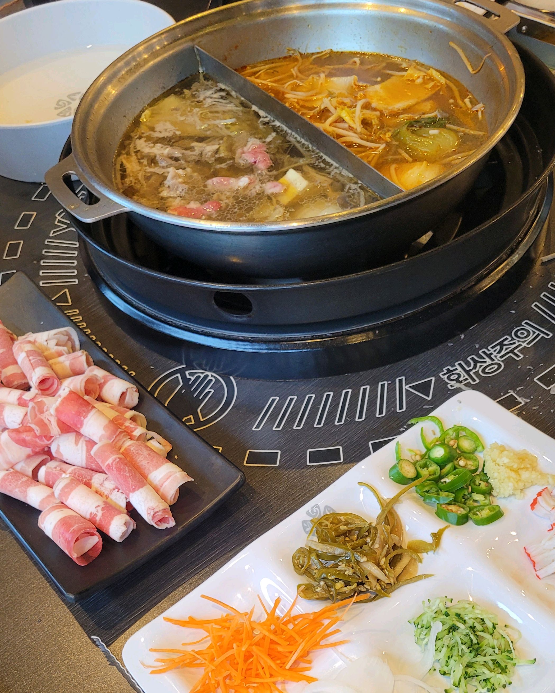 아이들이 소담촌 샤브샤브를 너무 좋아해요 - 구미 산동 맛집 소담촌 구미산동점