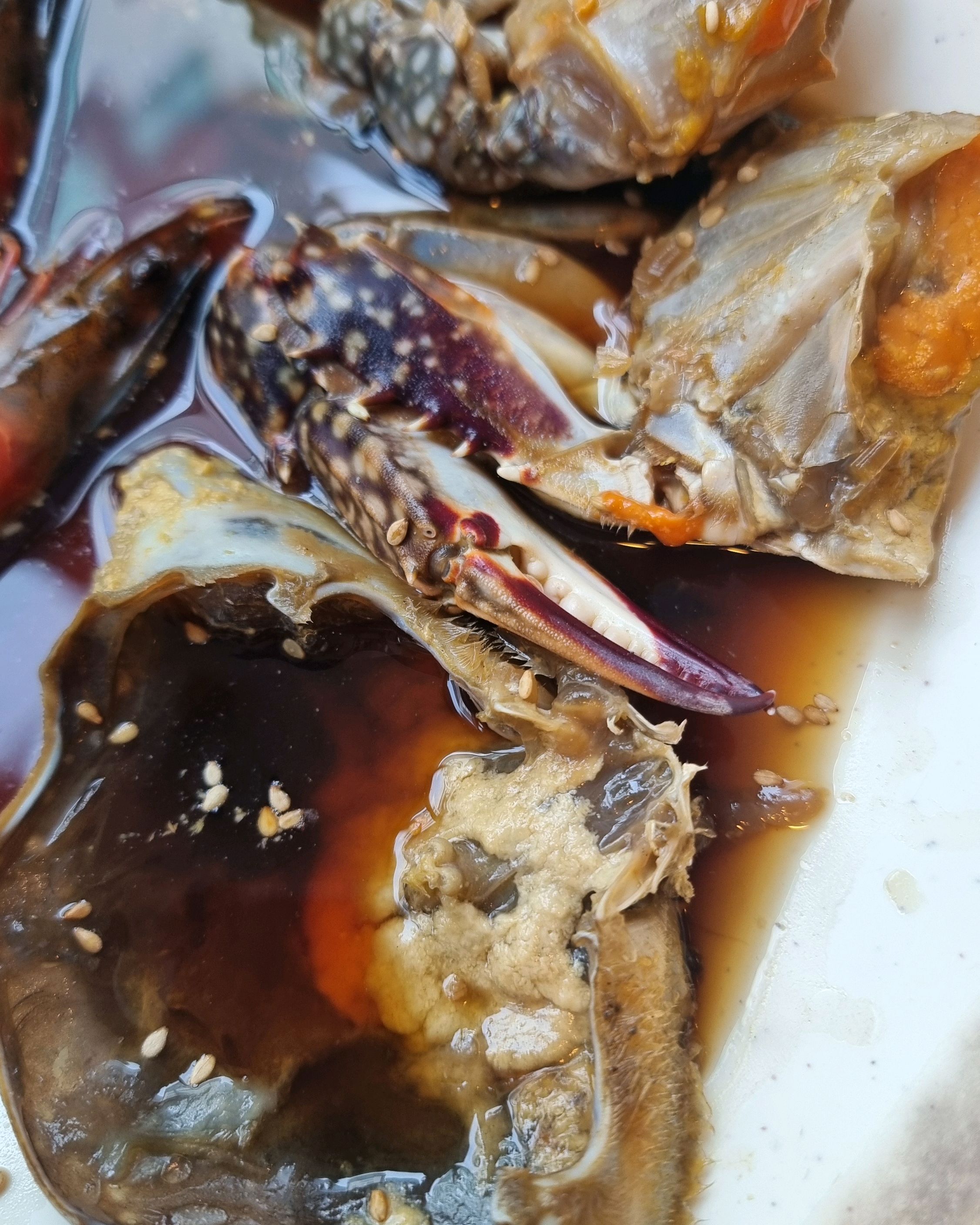여수에서 게장 먹어보고 반했었는데, 불당에 비슷한 맛이 있네요! 1인도 먹을수 있고, 무한