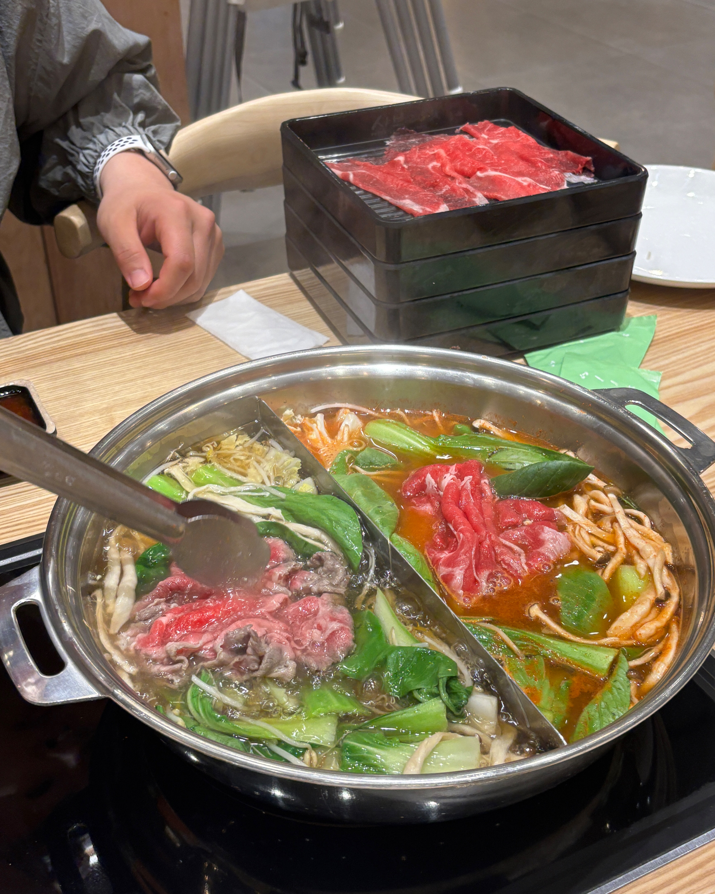 맛있는데... 대기가길어요... - 대구 시지 맛집 샤브20 대구시지점