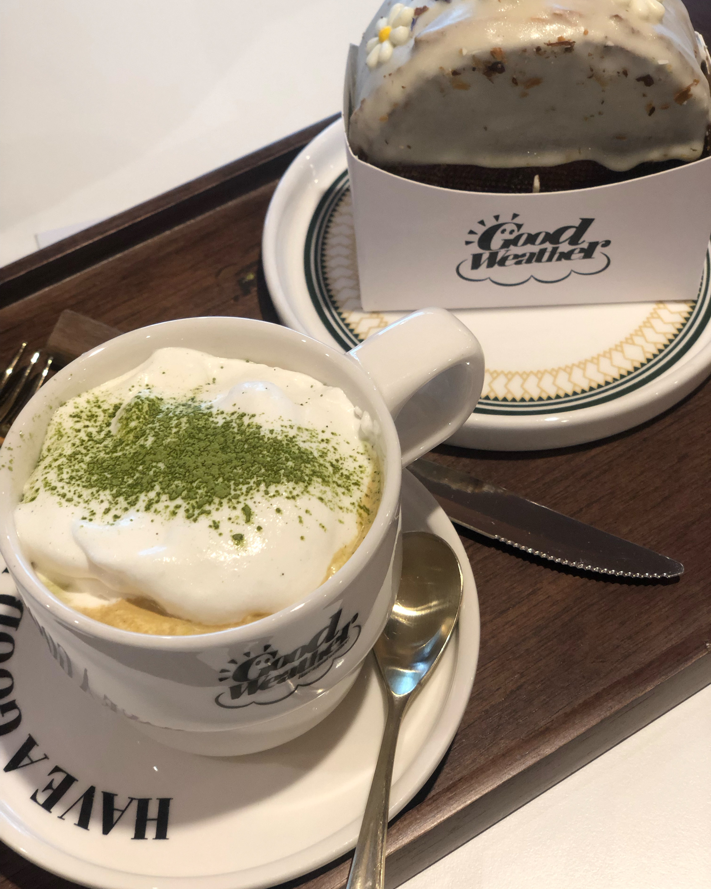 음료도 맛있고 무엇보다도 디저트가 넘 맛있어요 - 안양 맛집 카페굿웨더 범계