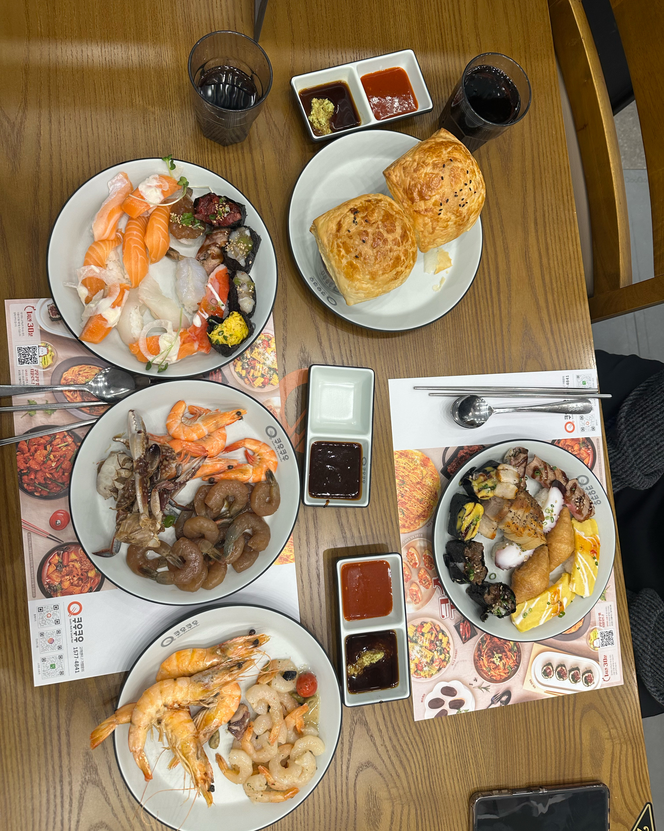 대박맛있어용 쿠우쿵 사랑하는데 넘 감동 ..❤️ - 전주 효자동 맛집 쿠우쿠우 전주효자점