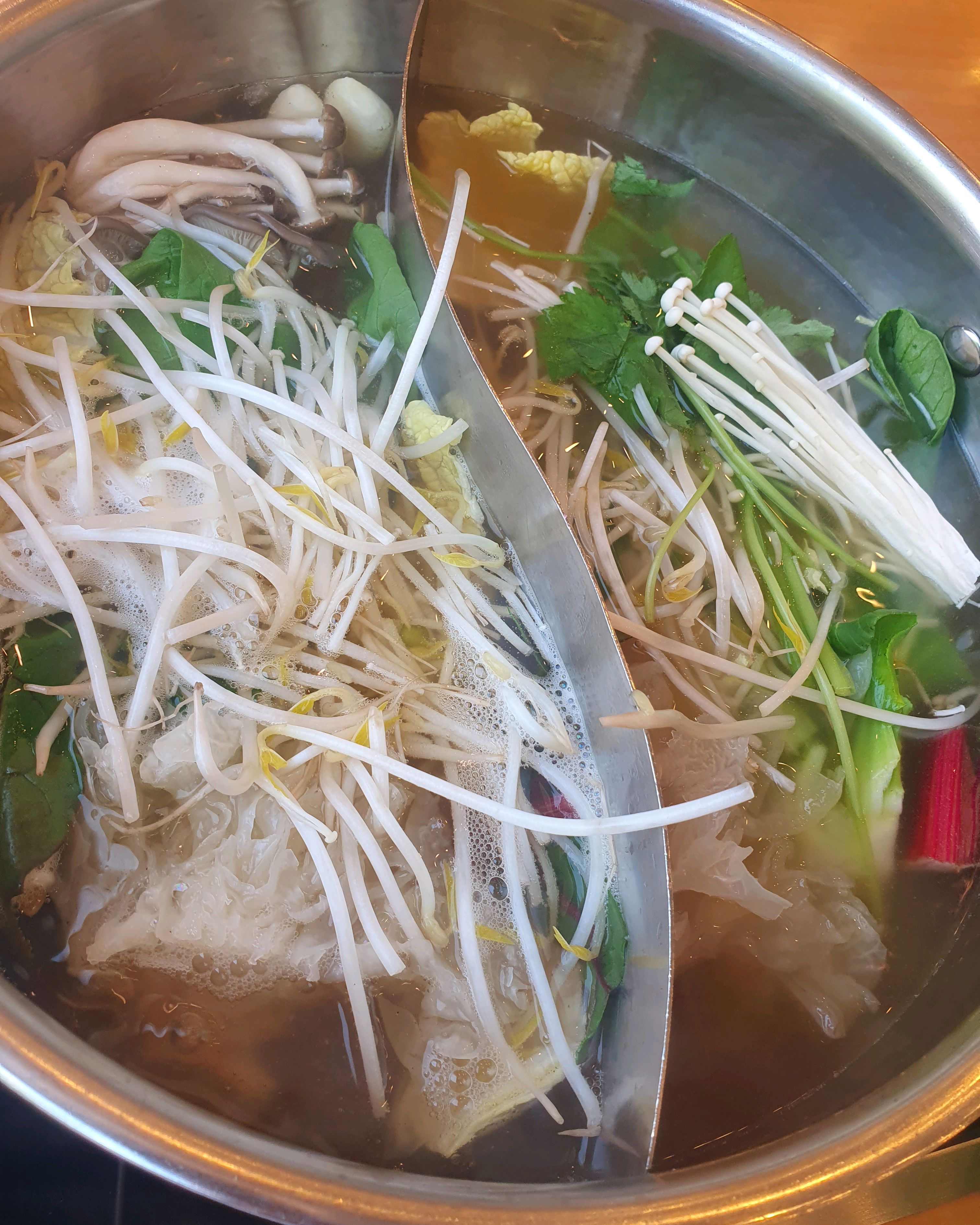 카카오 플친 5천원할인받아 이용했어요 - 수원 정자동 맛집 샤브올데이 수원정자점