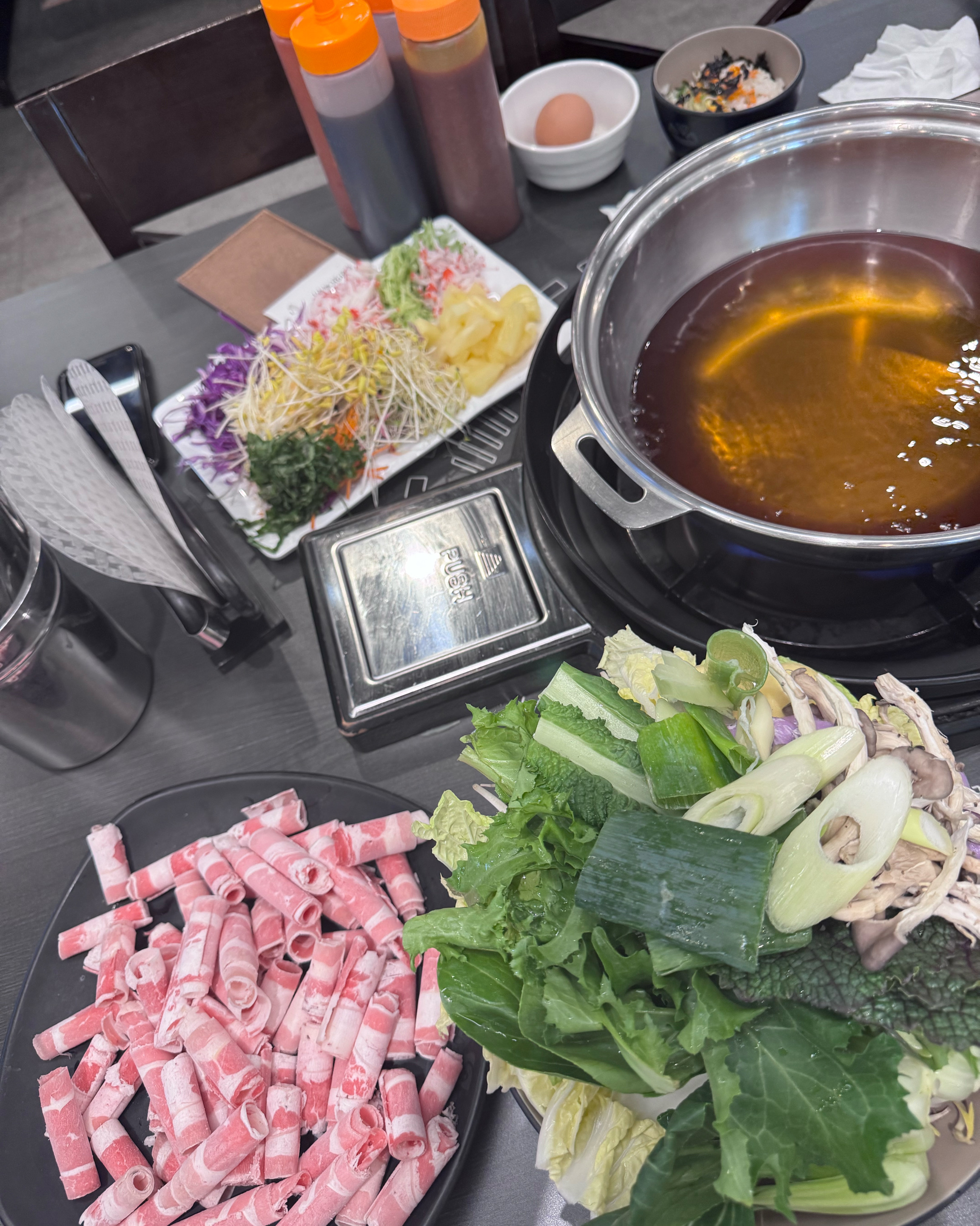 샤브샤브가 먹고싶을 땐 자주 오는곳이에요, - 신갈 맛집 소담촌 신갈롯데마트점