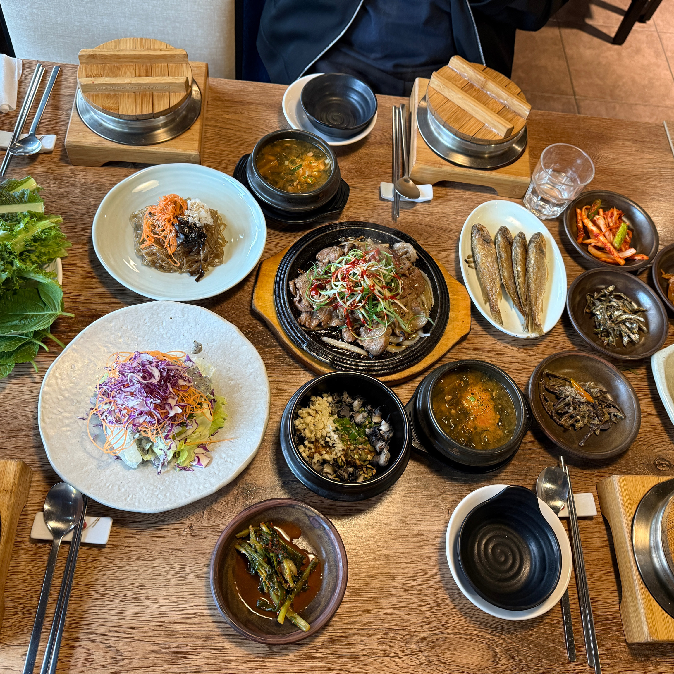 가족 모임으로 갔는데 부모님 모두 좋아하셨어요! - 인천 맛집 부평직화구이쌈밥