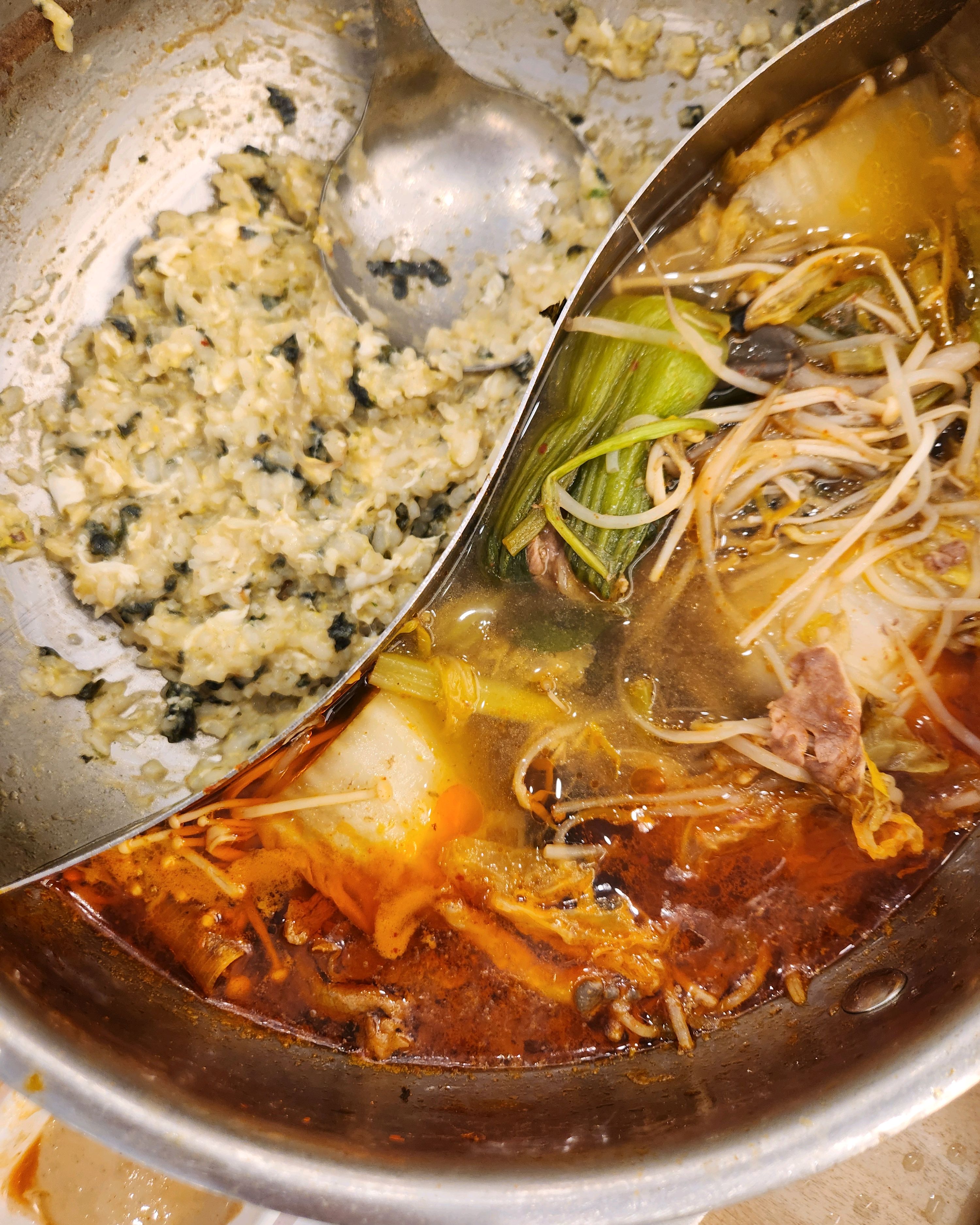 샤브샤브 월남쌈 샐러드까지 맛있게 배불리 먹었습니다 가산에도 있어 좋습니다!! 짱짱 - 가산디지털단지 맛집 샤브올데이 서울가산점