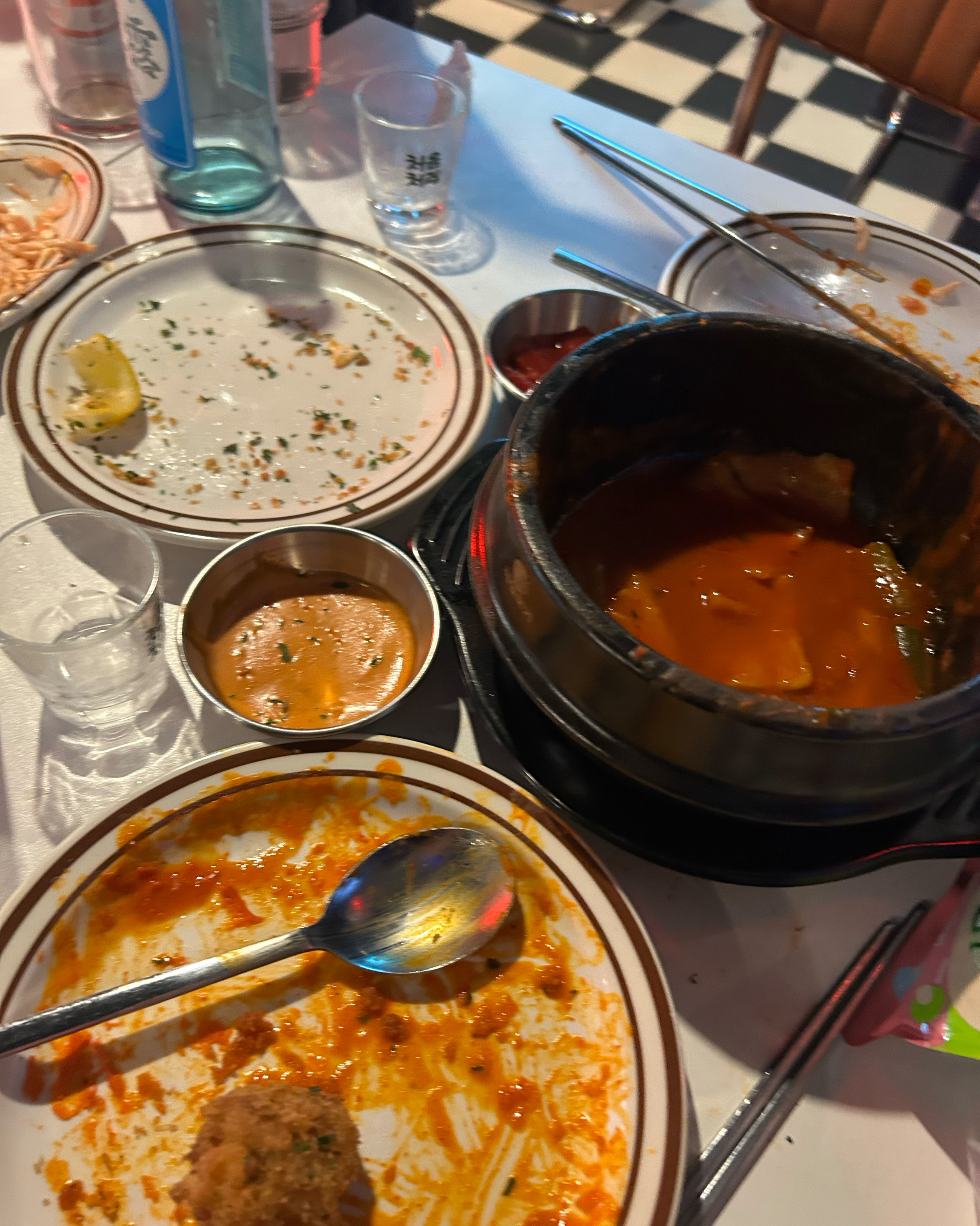 리뷰가 이런 다 먹은거라 죄송합니다…. - 천호동 맛집 토이즈나