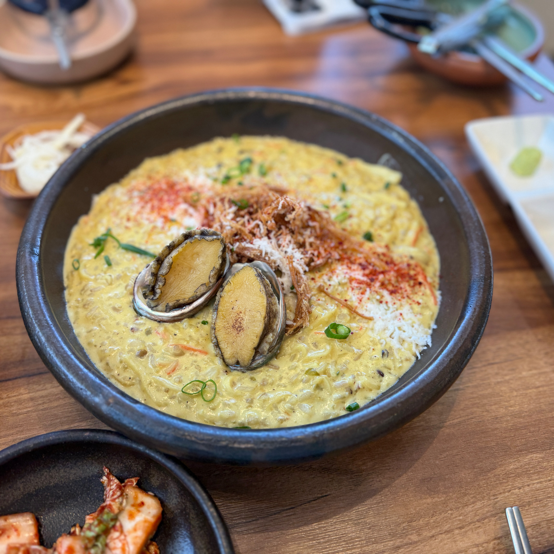 리조또렁 파스타랑 스테이크 주문했는대 - 불당동 맛집 일이이사