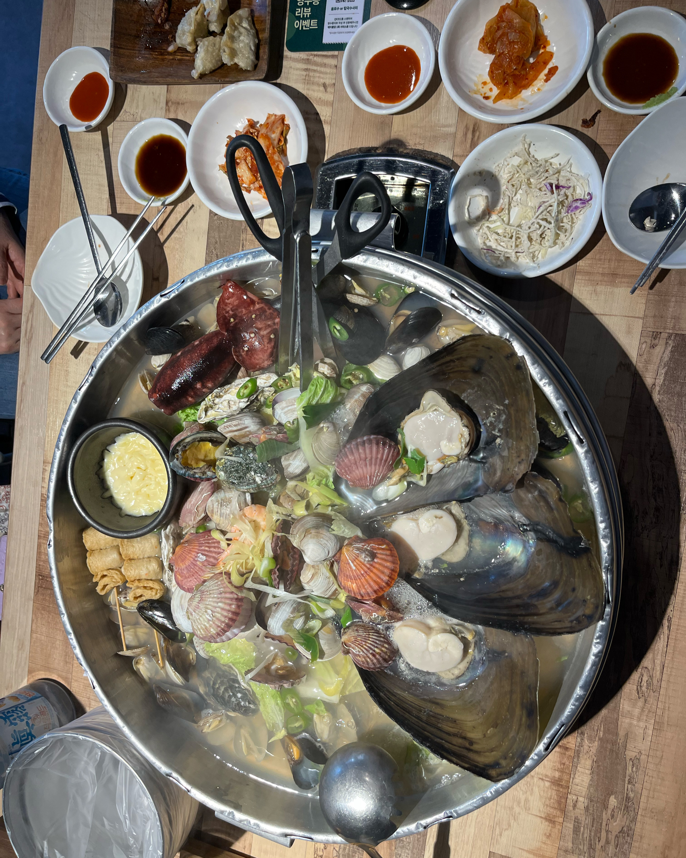 오리역 맛집 택이네 조개전골 미금역점 내돈내산 감동리뷰