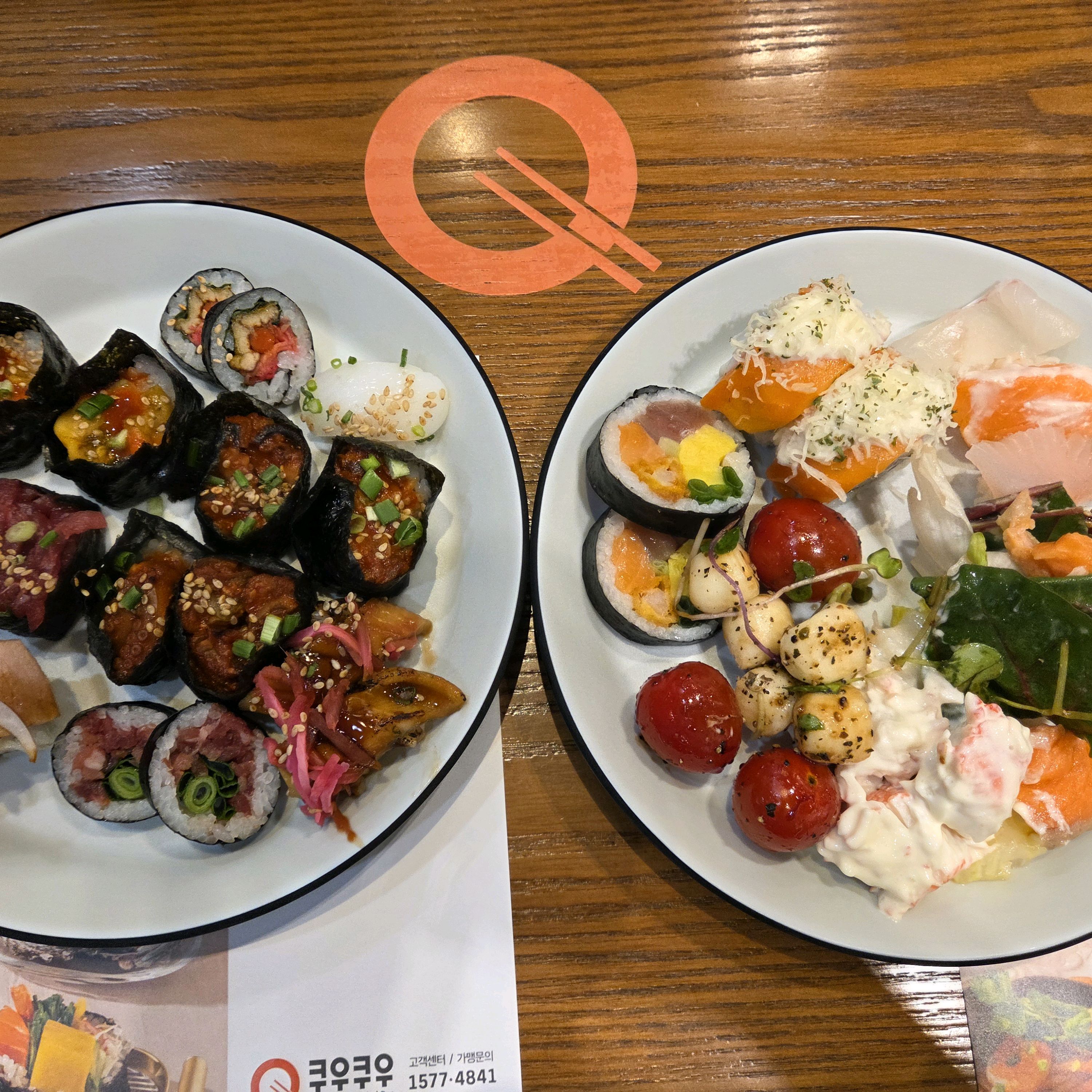 모처럼 가족모임으로 수성못맛집으로 골라서 간 곳이 여기에요. 초밥뷔페인데 다양한 요리가 많