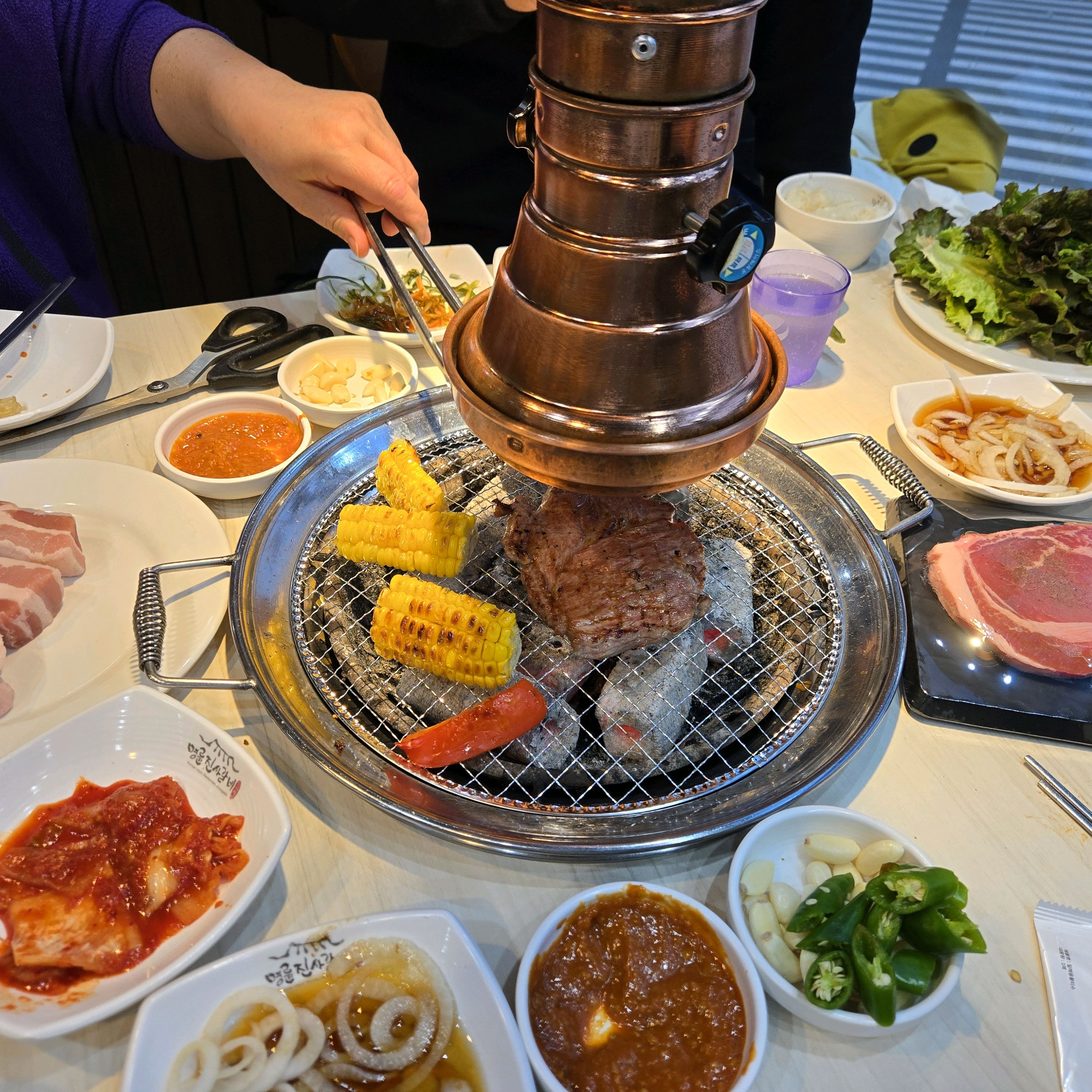고기가 맛있고 특히 갈비가 맛있어요 - 시흥능곡 맛집 명륜진사갈비 시흥능곡점