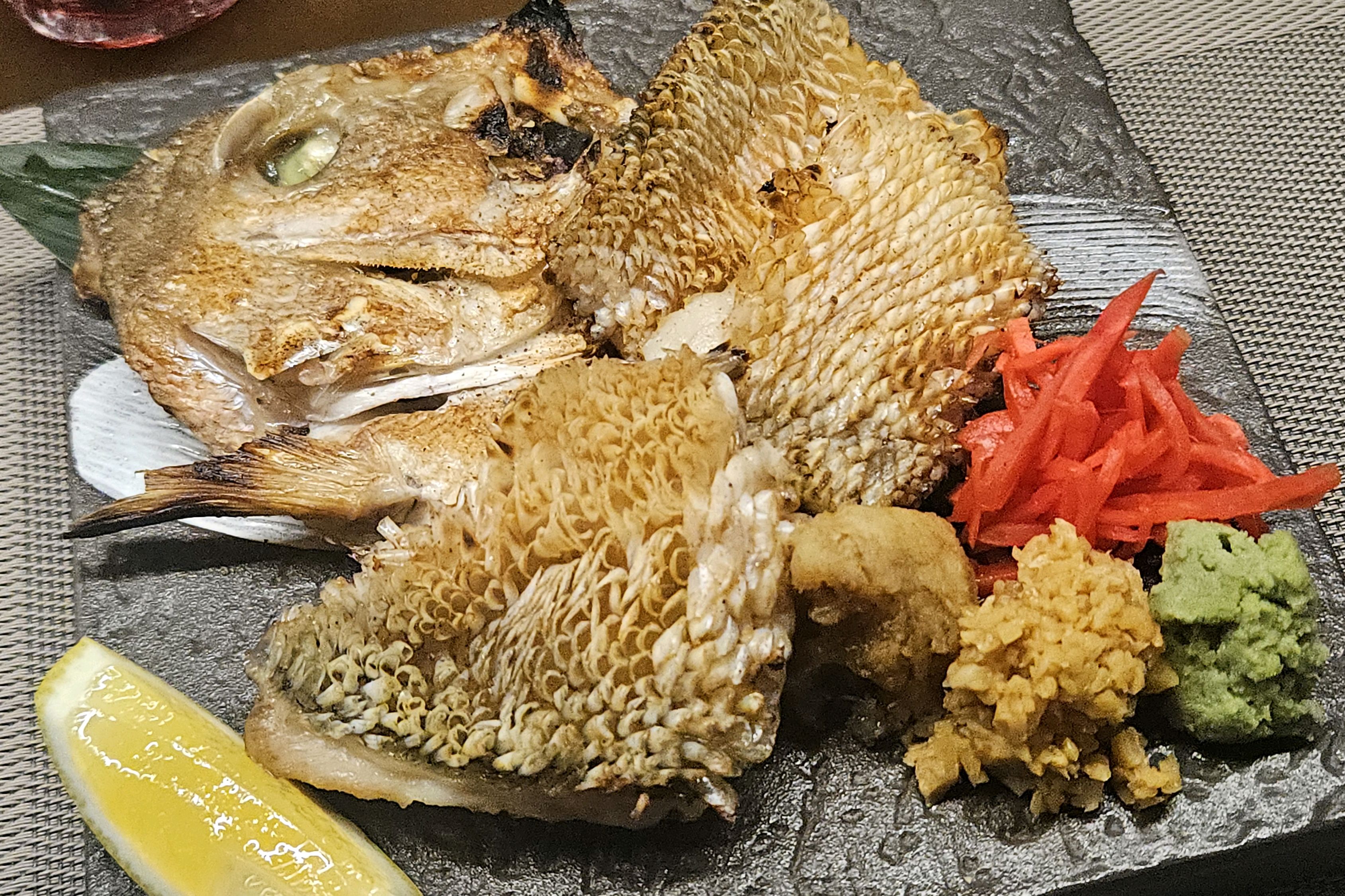오늘의 사시미와 옥돔구이를 먹었습니다. - 불당동 맛집 키칸